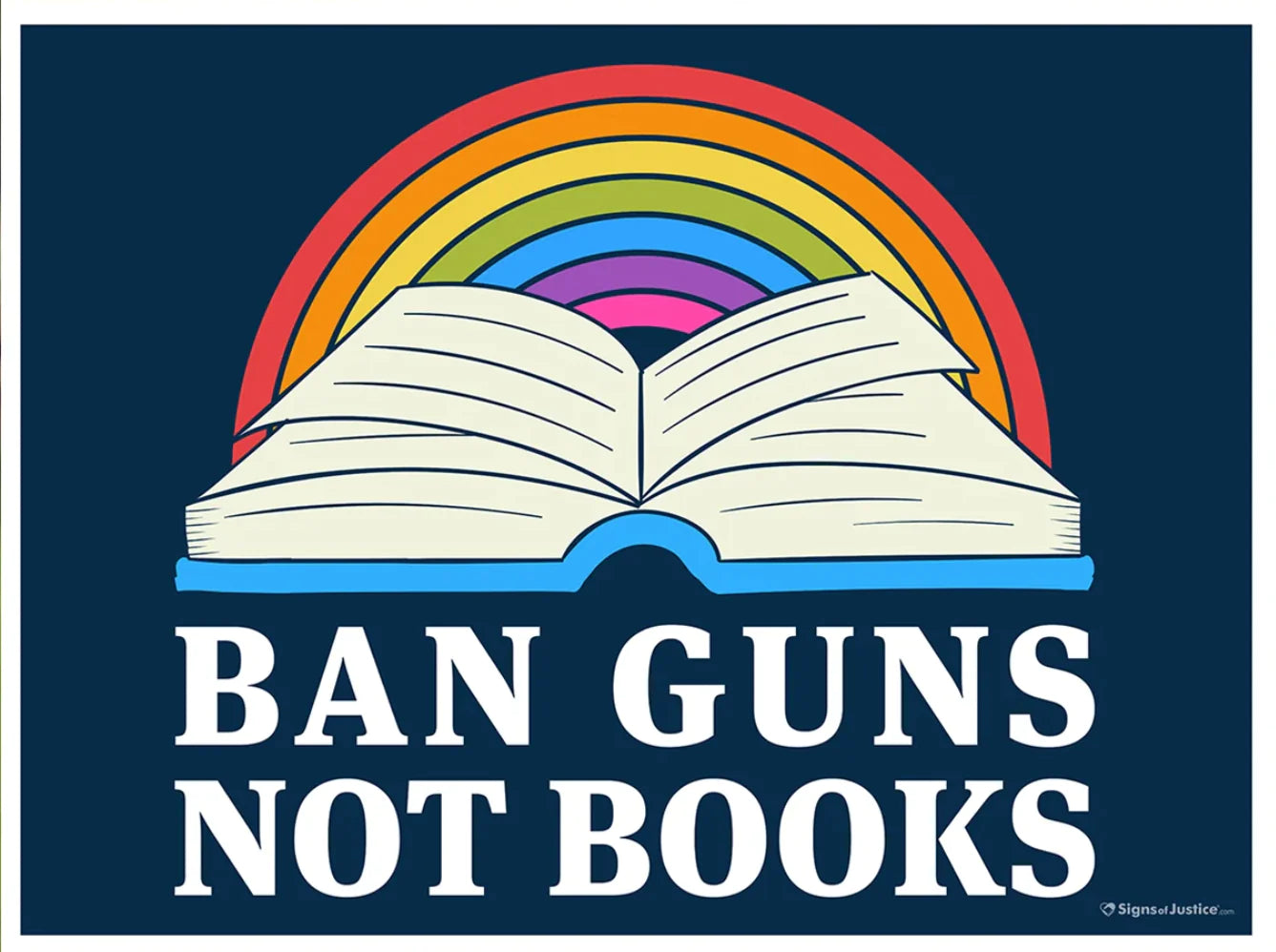 Ban Guns Not Books