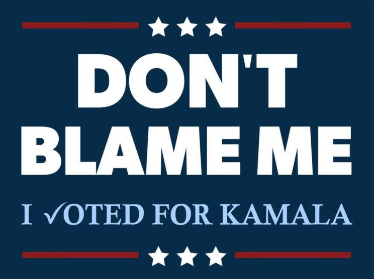 Don't Blame me
