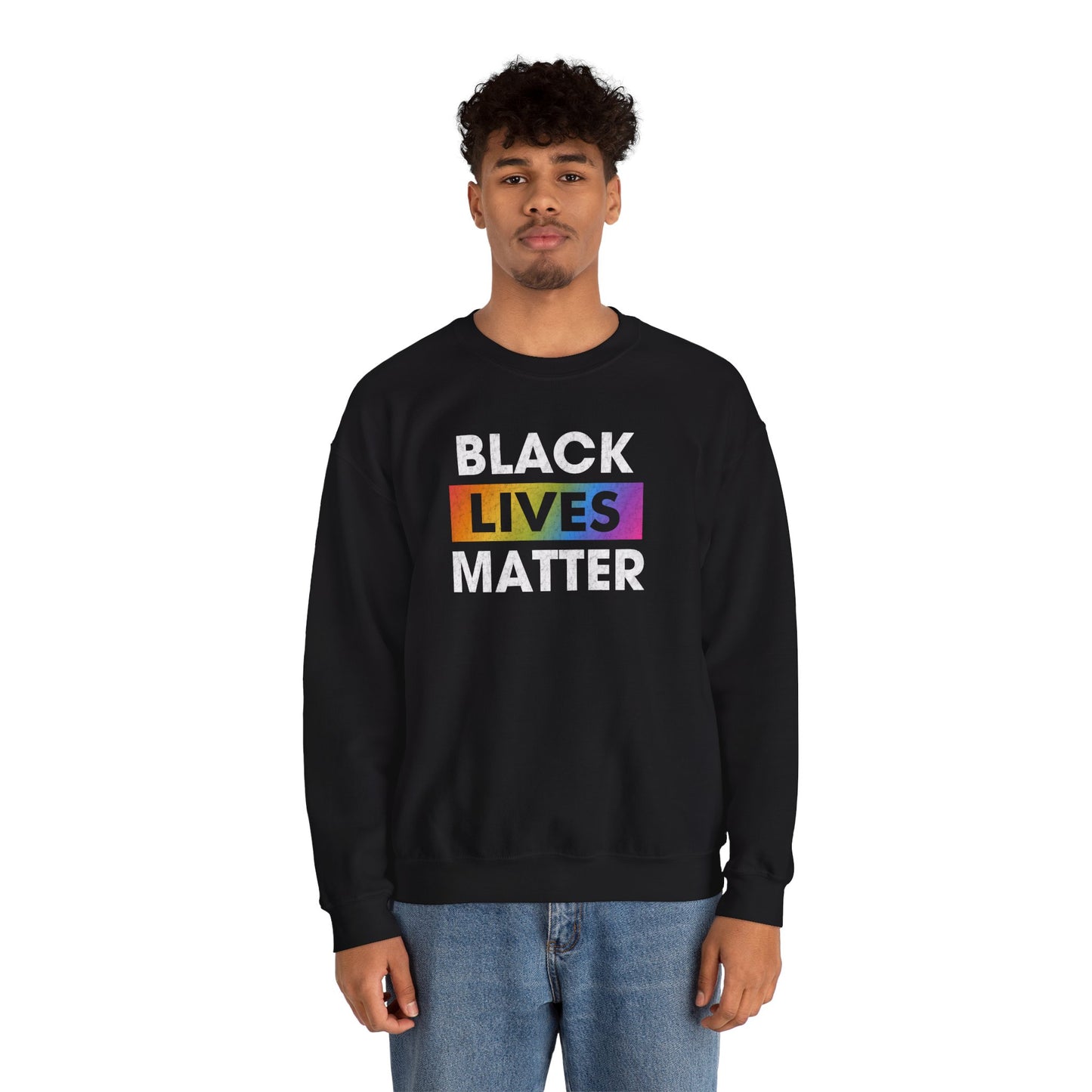 “Black Lives Matter (LGBTQ+)” Unisex Sweatshirt