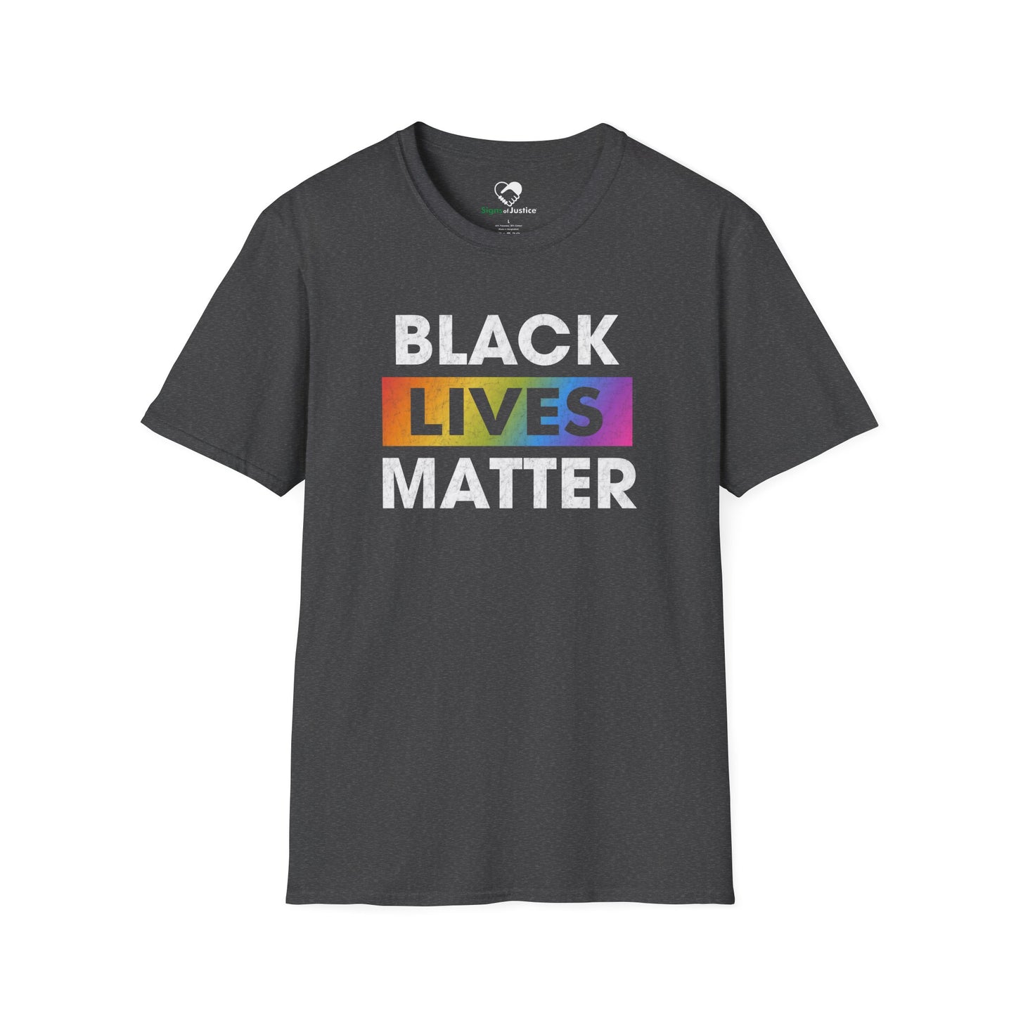 “Black Lives Matter (LGBTQ+)” Unisex T-Shirt