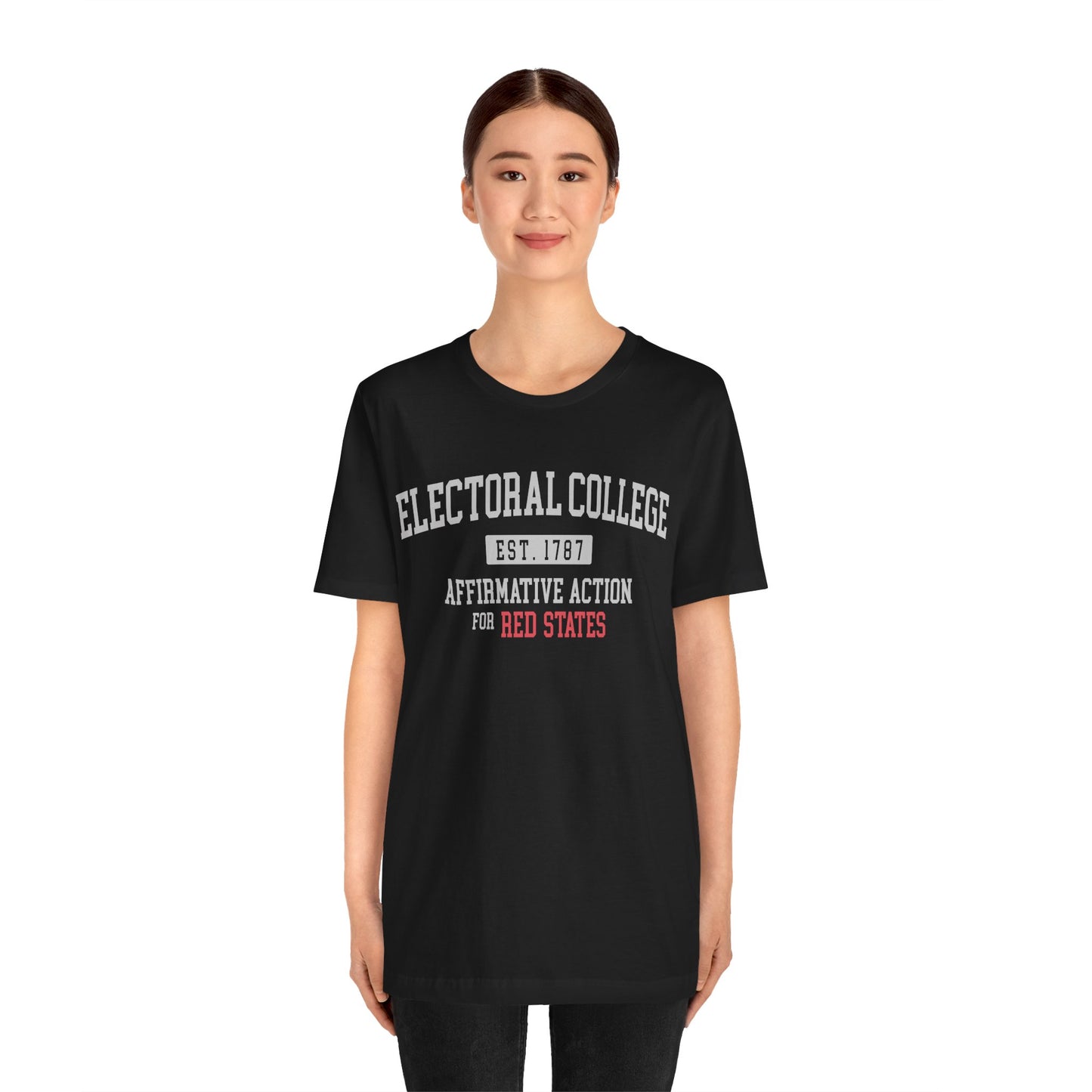 "Electoral College - Affirmative Action" Unisex T-Shirt (Bella+Canvas)
