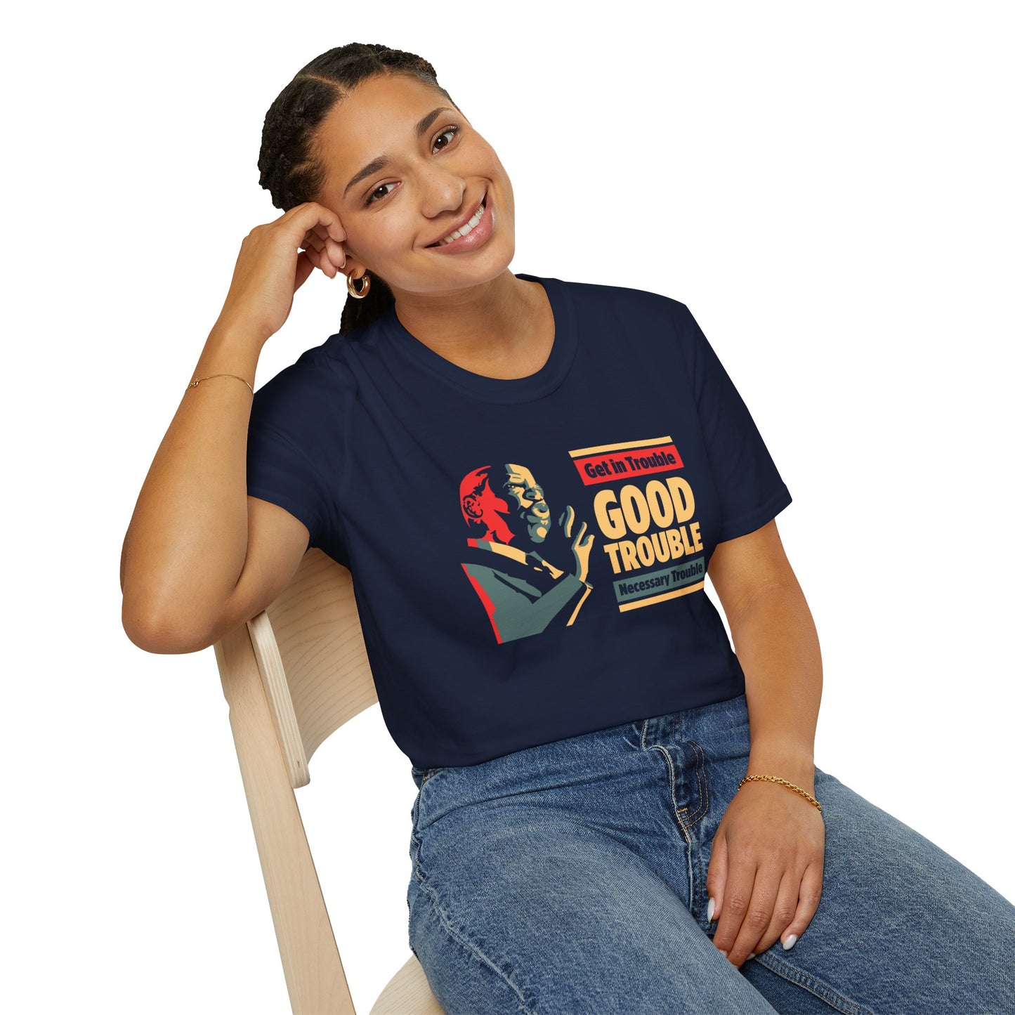 “John Lewis: Good Trouble” Unisex T-Shirt