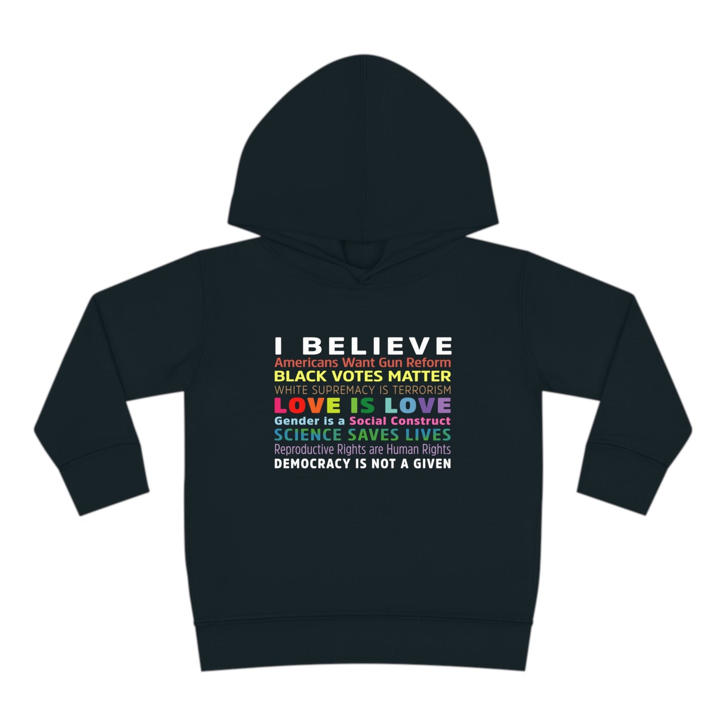 “I / We Believe 2024” Toddler Hoodie