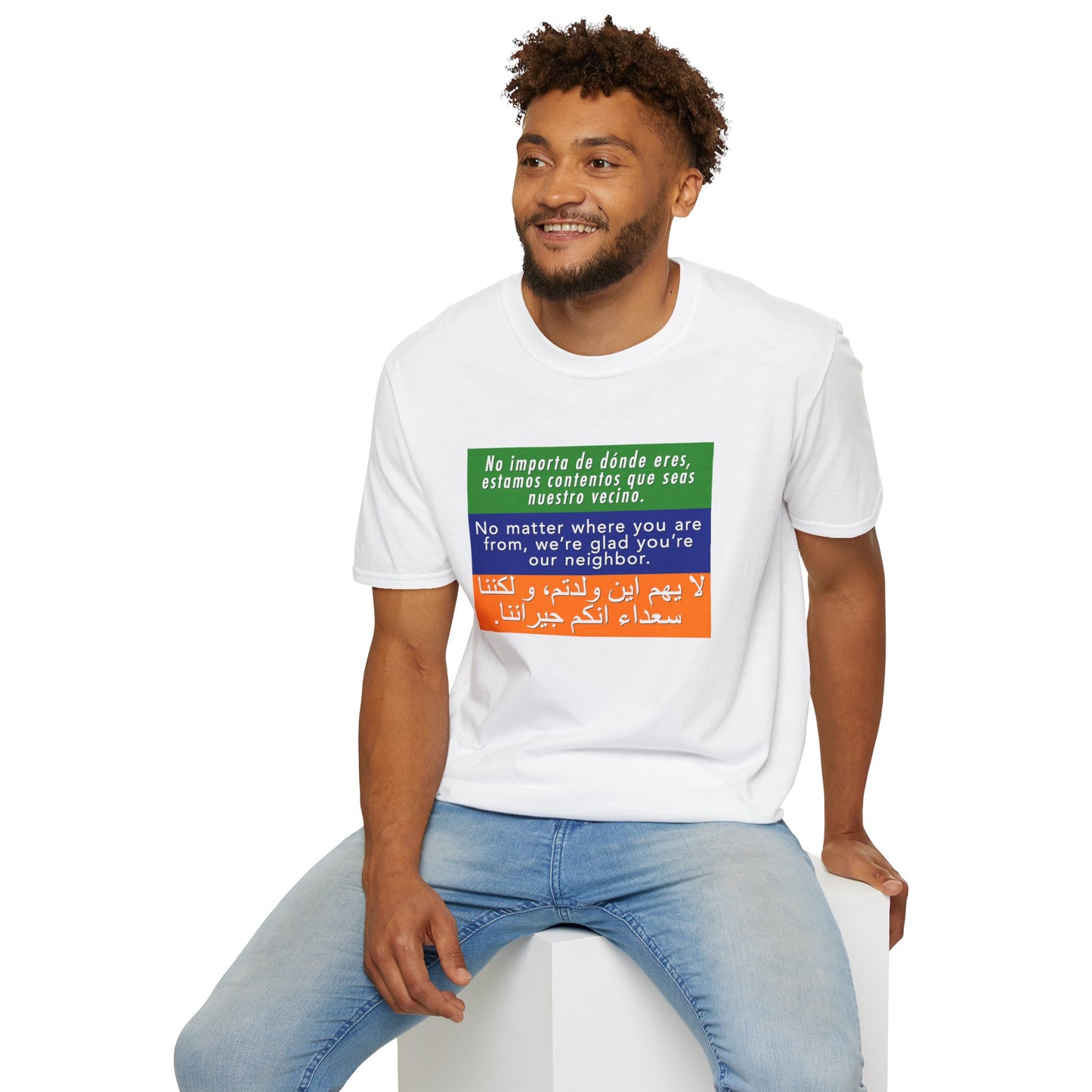 “Welcome Your Neighbors” Unisex T-Shirt