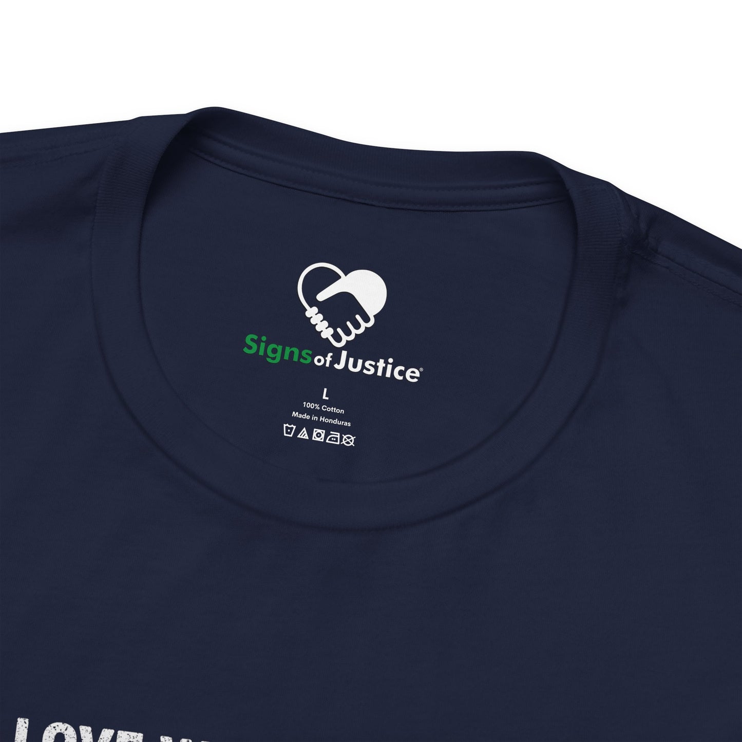 "Love Who You Want" Unisex T-Shirt (Bella+Canvas)