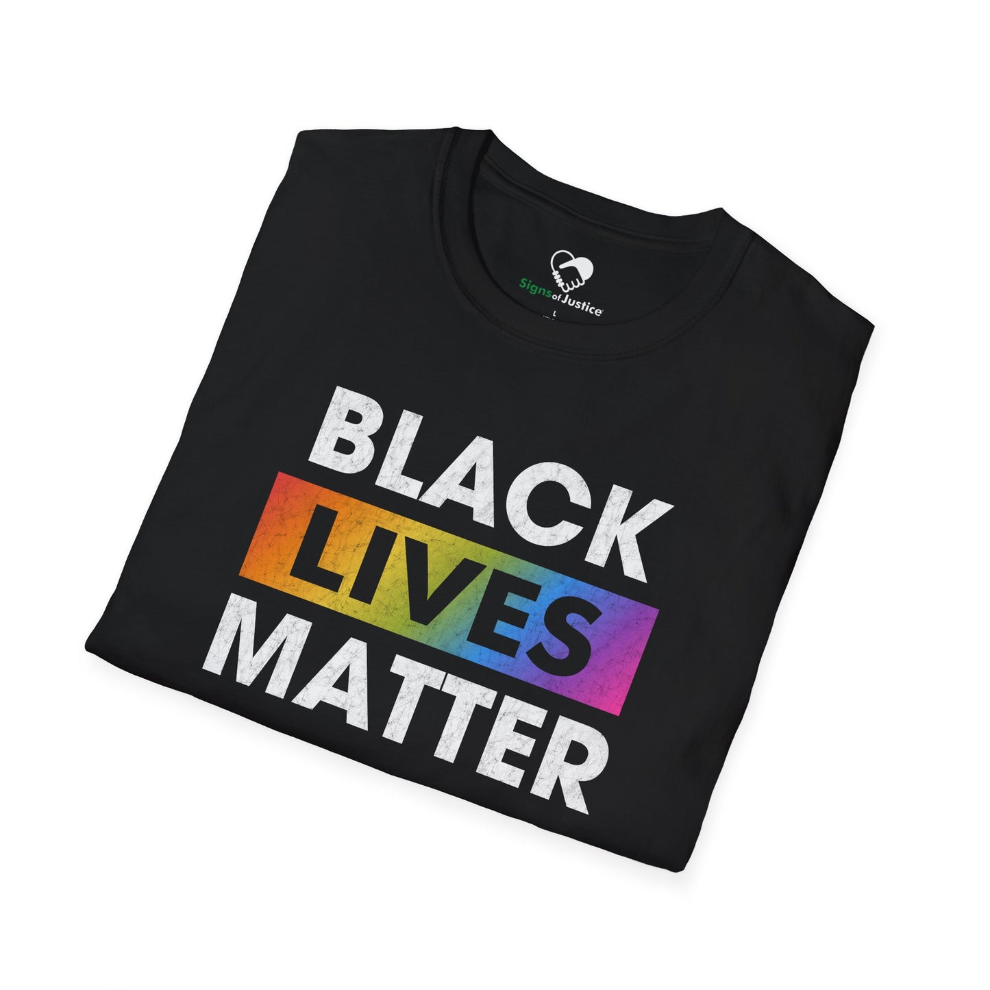 “Black Lives Matter (LGBTQ+)” Unisex T-Shirt