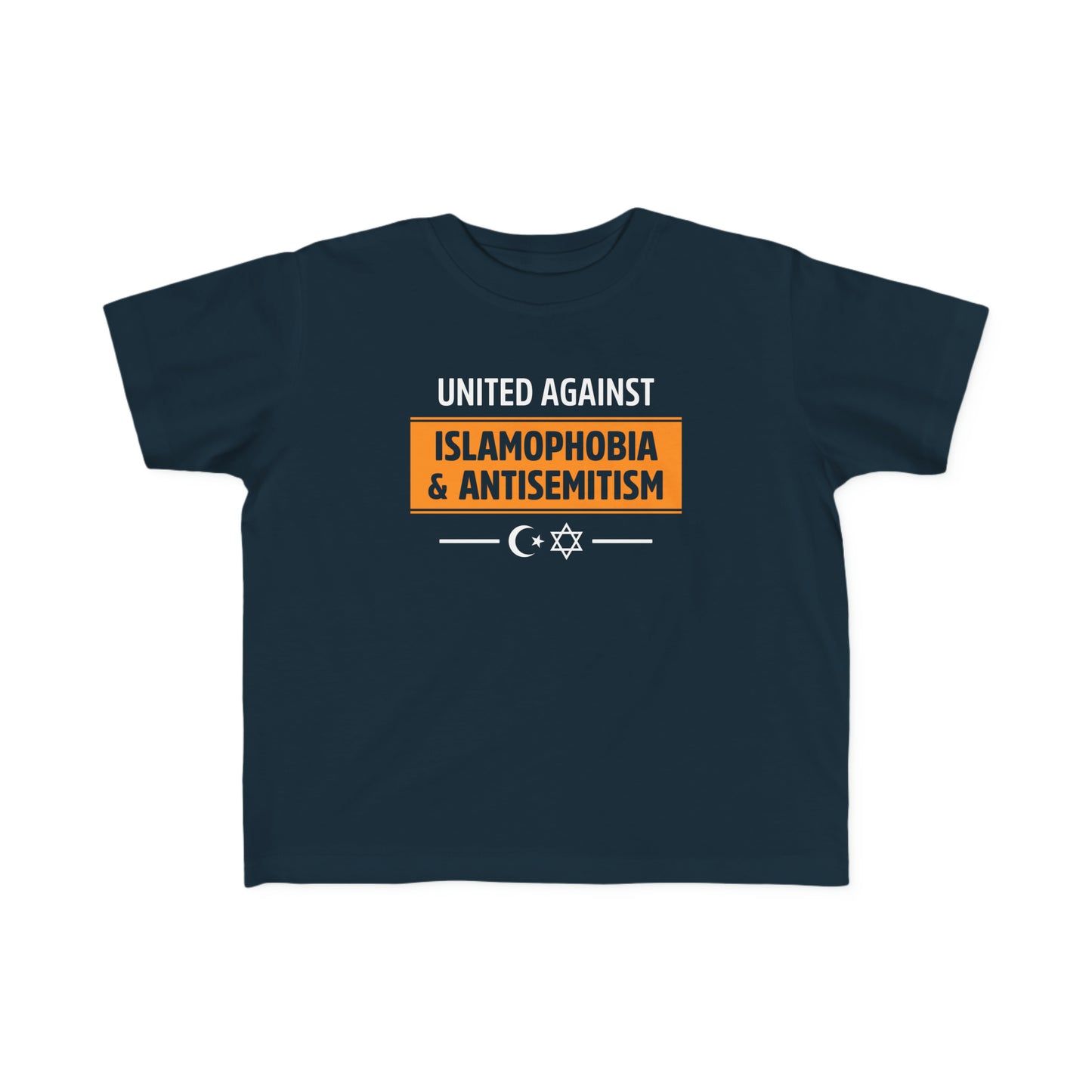 "United Against Islamophobia & Antisemitism" Toddler's Tee