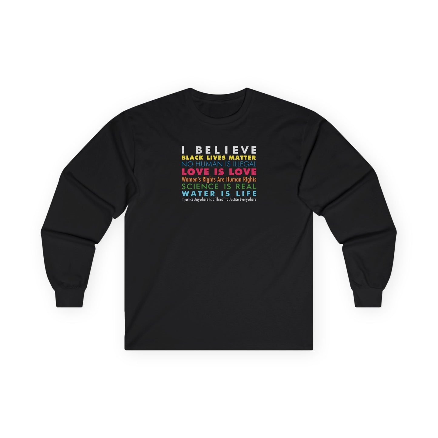 “I / We Believe” Unisex Long Sleeve T-Shirt