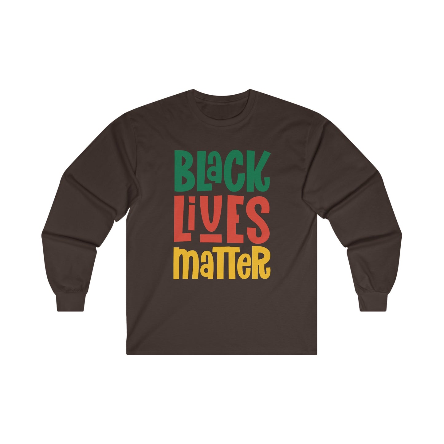 “Black Lives Matter – Solidarity (Pan-Africa 2)” Unisex Long Sleeve T-Shirt