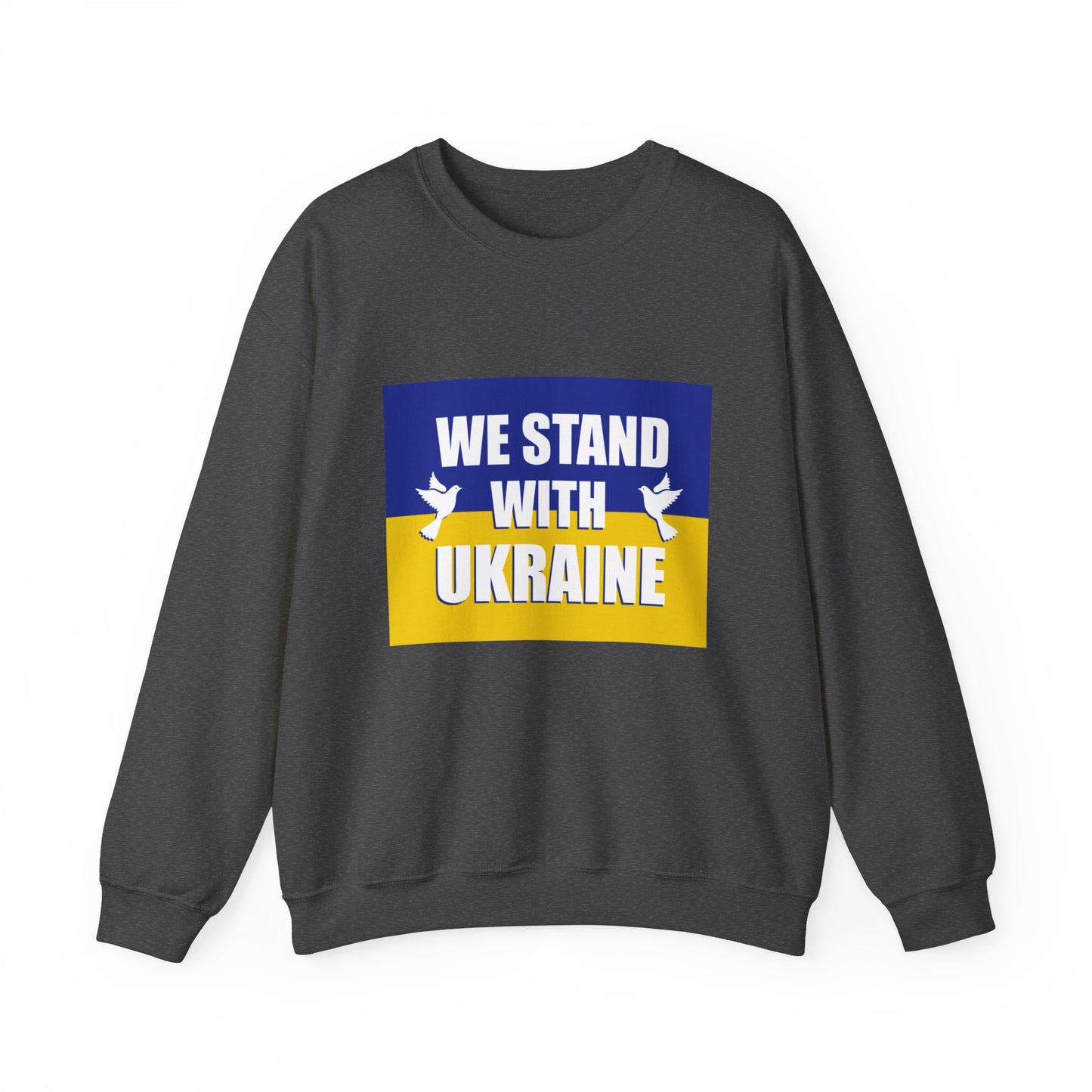 “We Stand With Ukraine” Unisex Sweatshirt