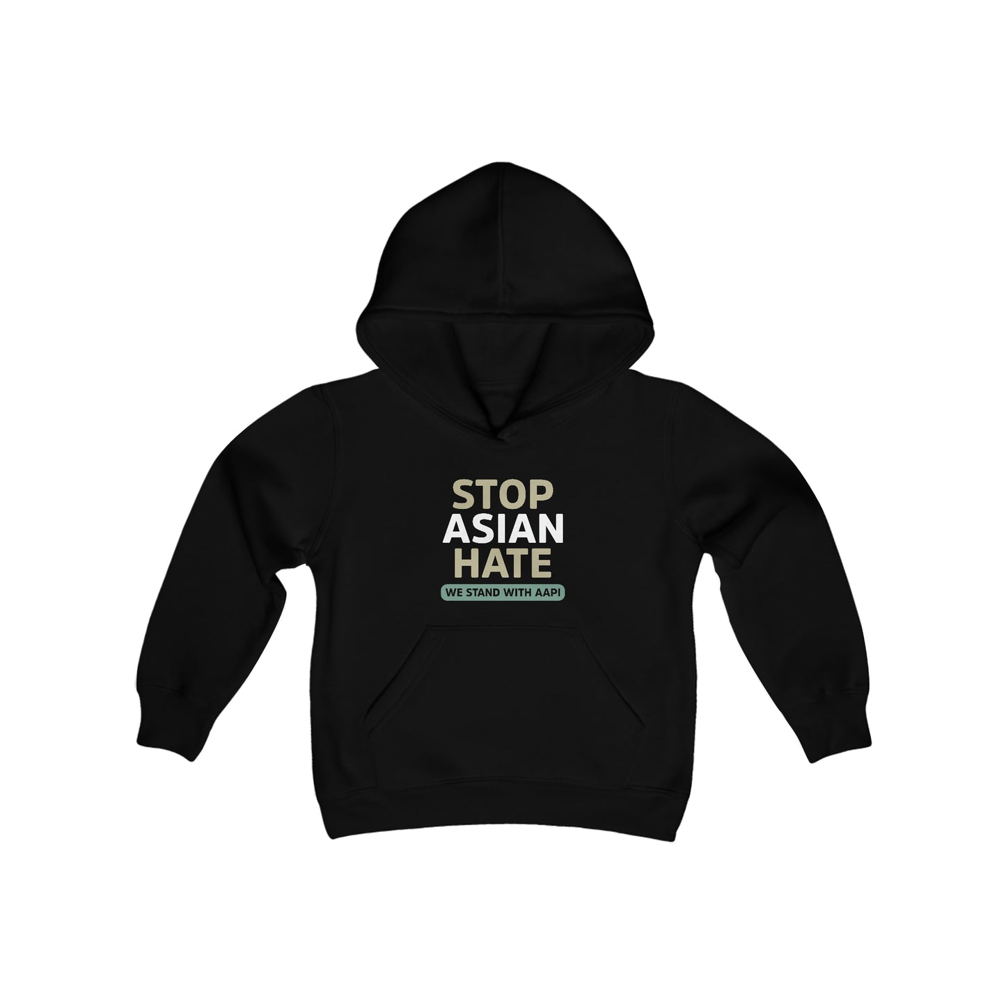 “Stop Asian Hate” Youth Hoodie