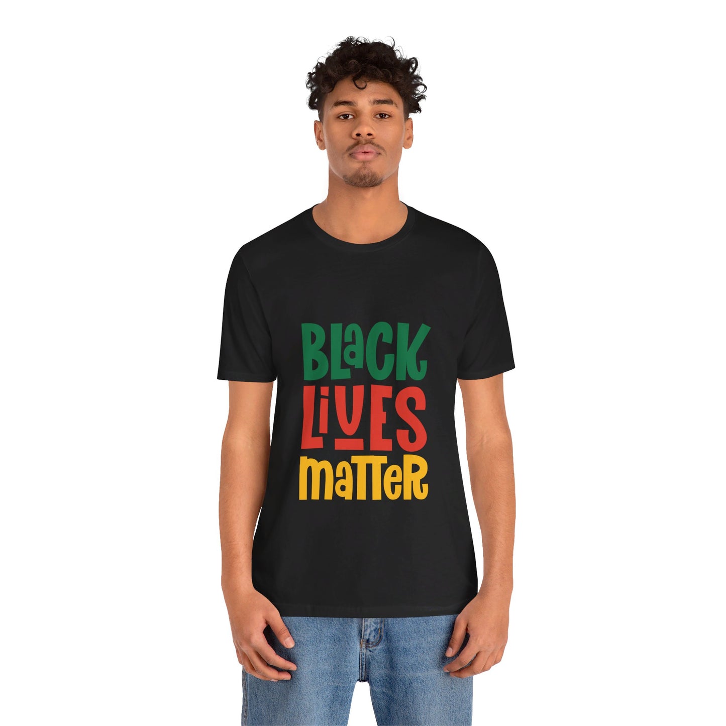 “Black Lives Matter – Solidarity (Pan-Africa 2)” Unisex T-Shirt (Bella+Canvas)