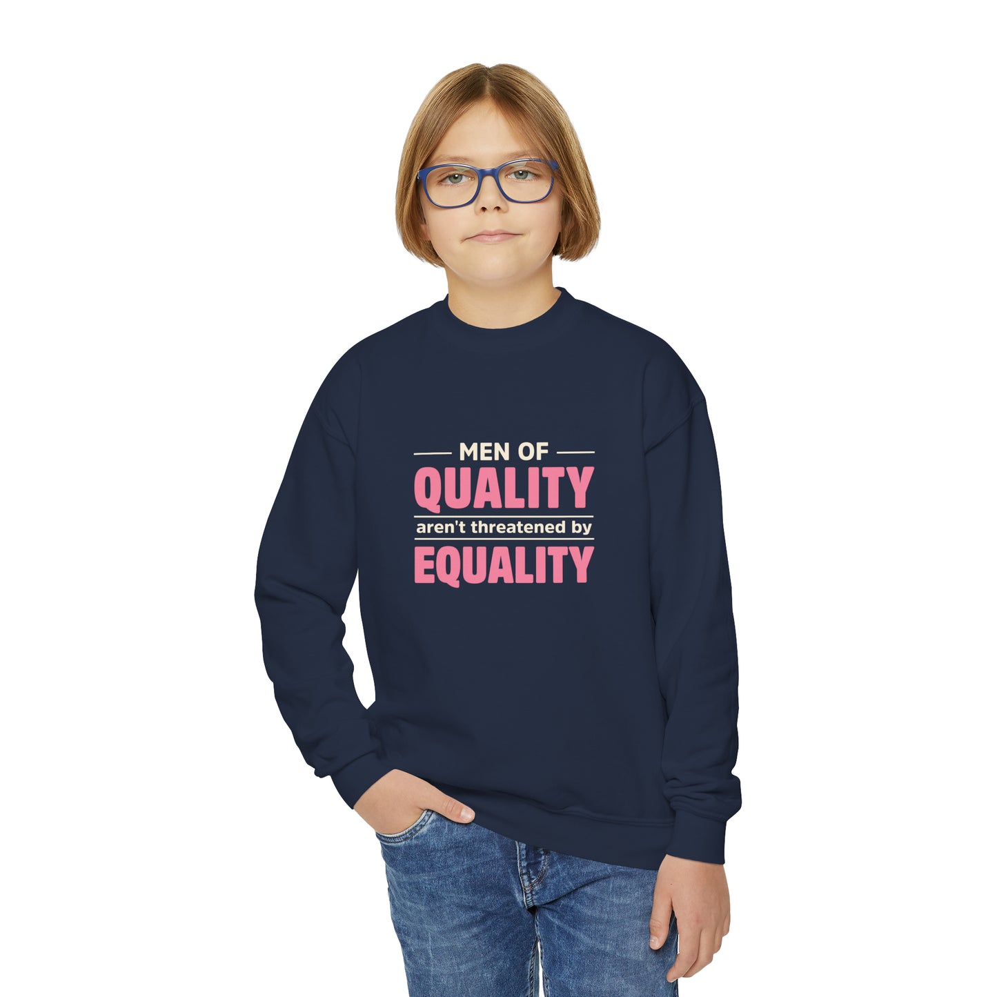 “Men of Quality” Youth Sweatshirt