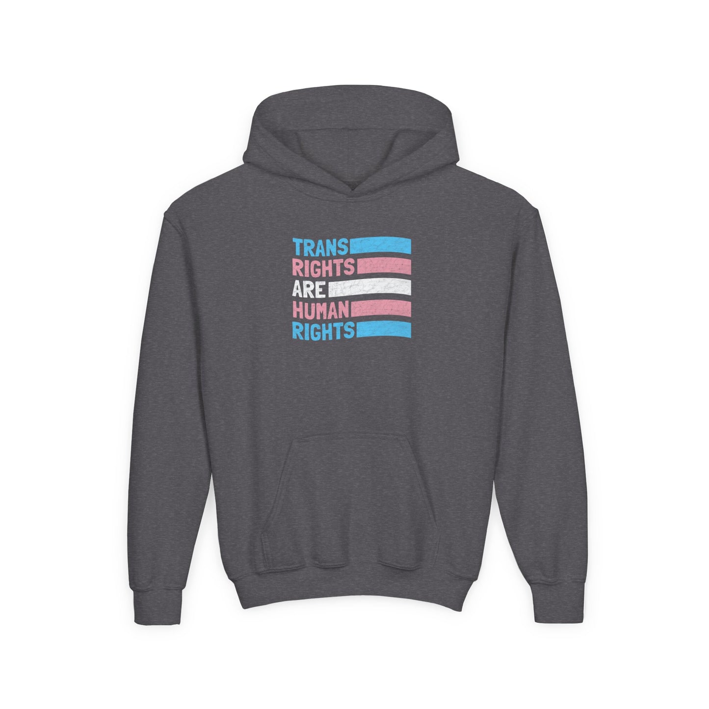 “Trans Rights Are Human Rights” Youth Hoodie