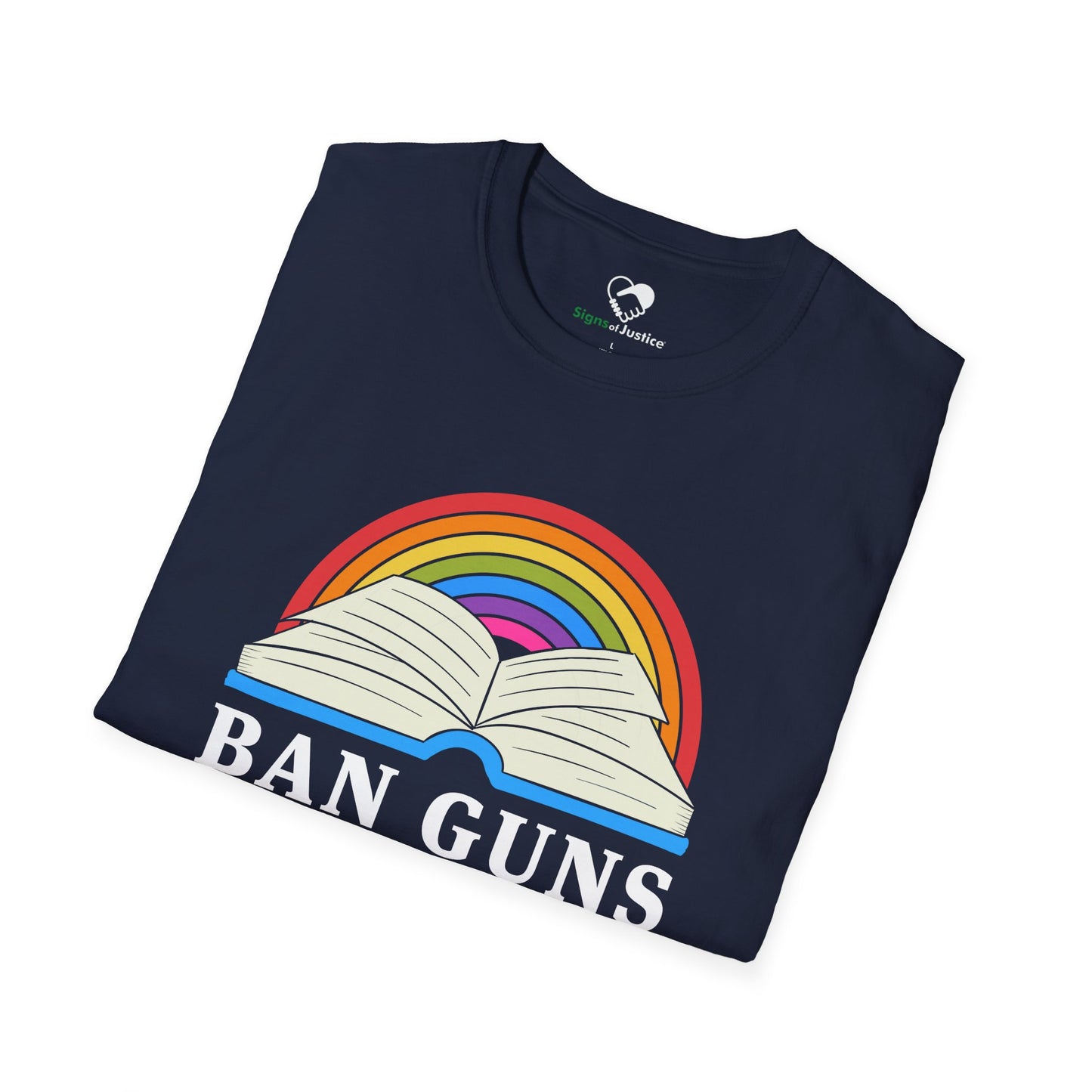 "Ban Guns Not Books" Unisex T-Shirt