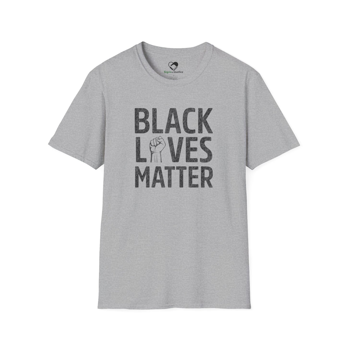 “Black Lives Matter – Unity Fist” Unisex T-Shirt
