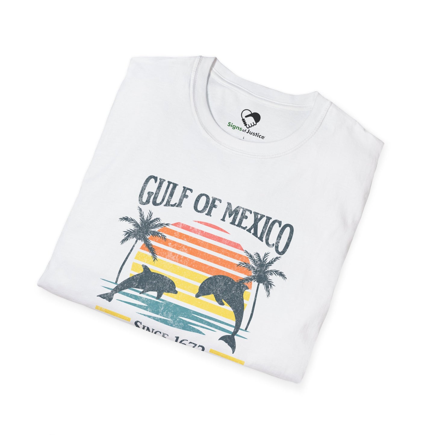 "Gulf of Mexico - Since 1672" Unisex T-Shirt