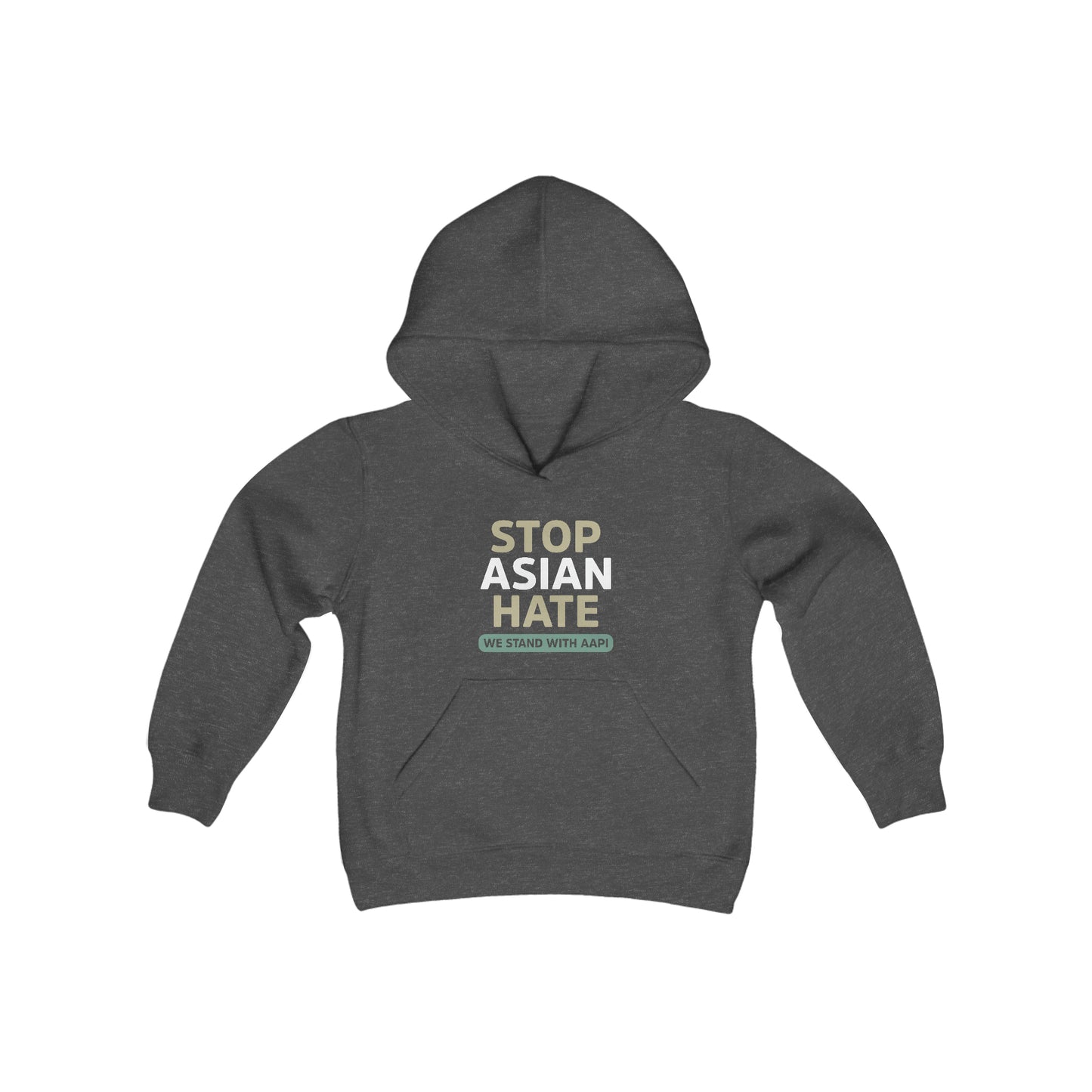 “Stop Asian Hate” Youth Hoodie