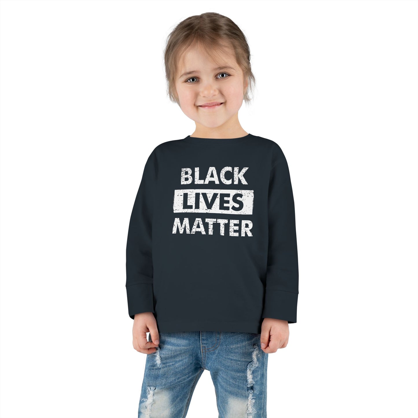 “Black Lives Matter” Toddler Long Sleeve Tee