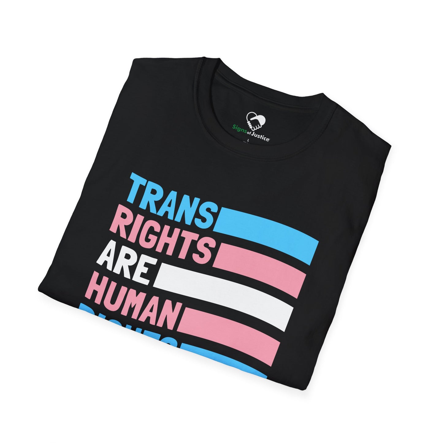 “Trans Rights Are Human Rights” Unisex T-Shirt