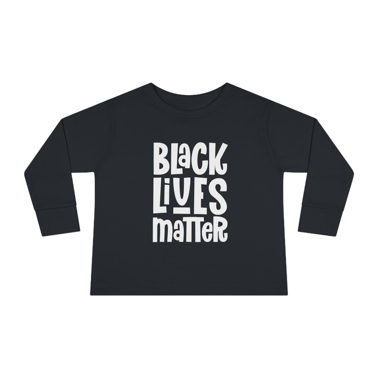 "Black Lives Matter – Solidarity” Toddler Long Sleeve Tee