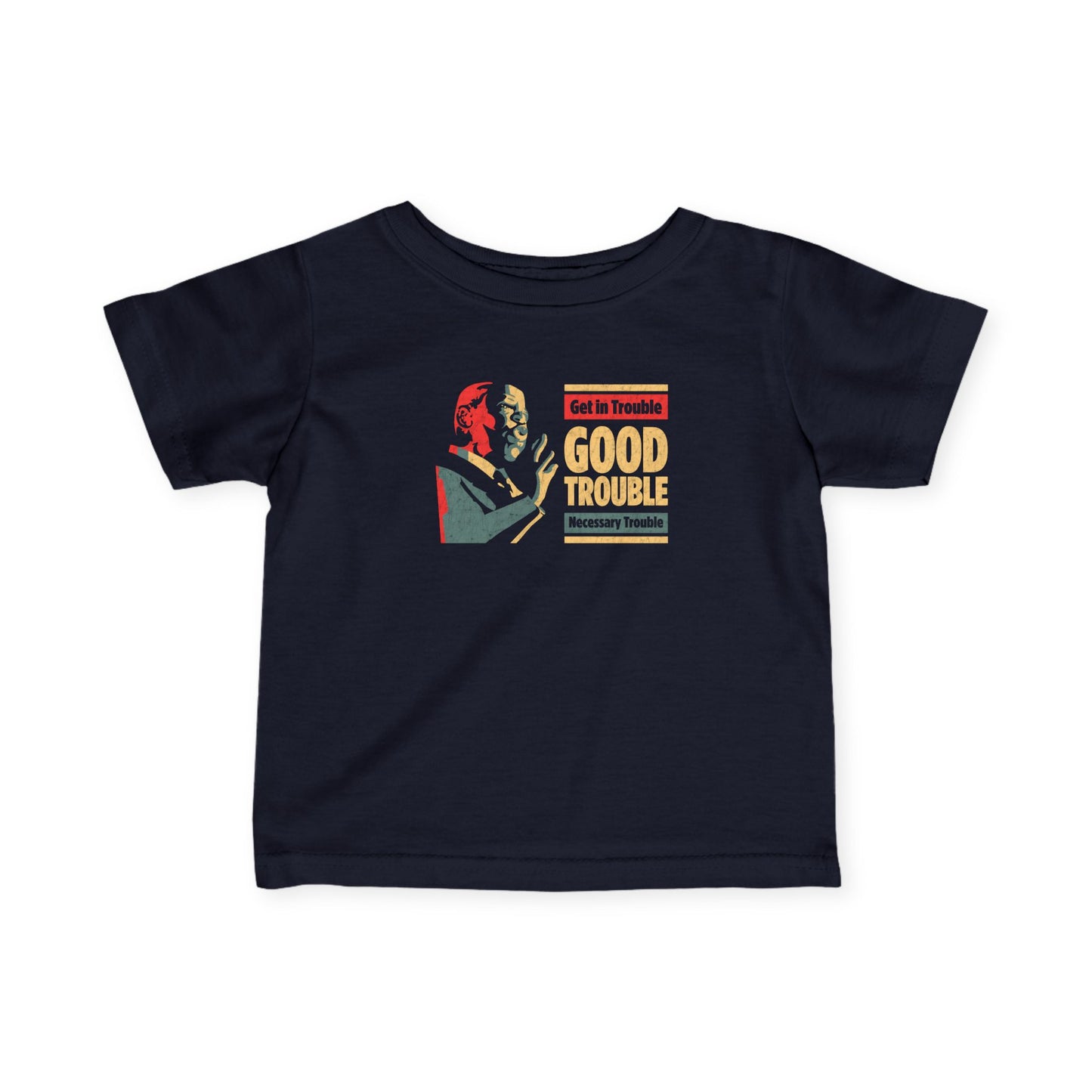 “John Lewis: Good Trouble” Infant Tee