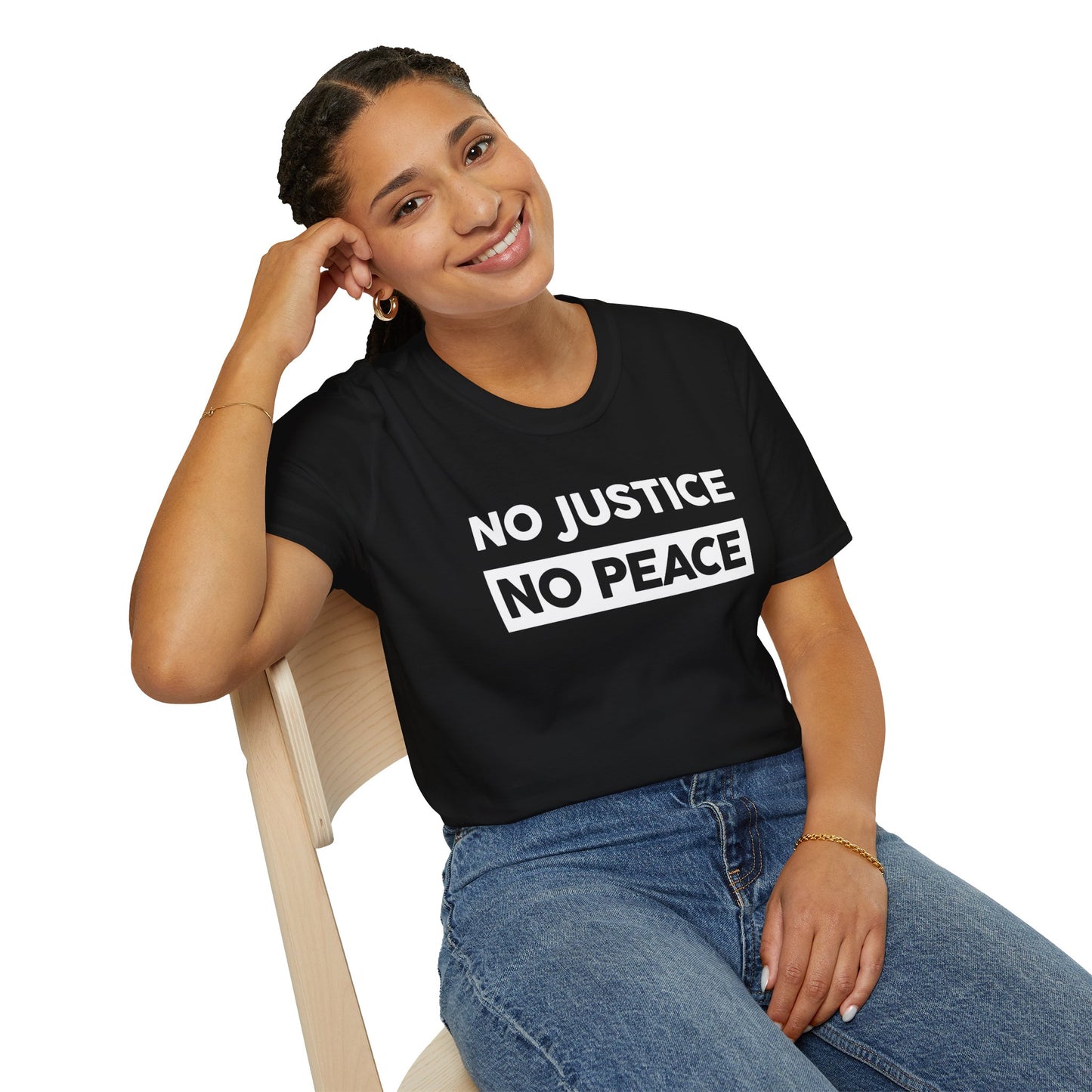 “No Justice, No Peace” Unisex T-Shirt