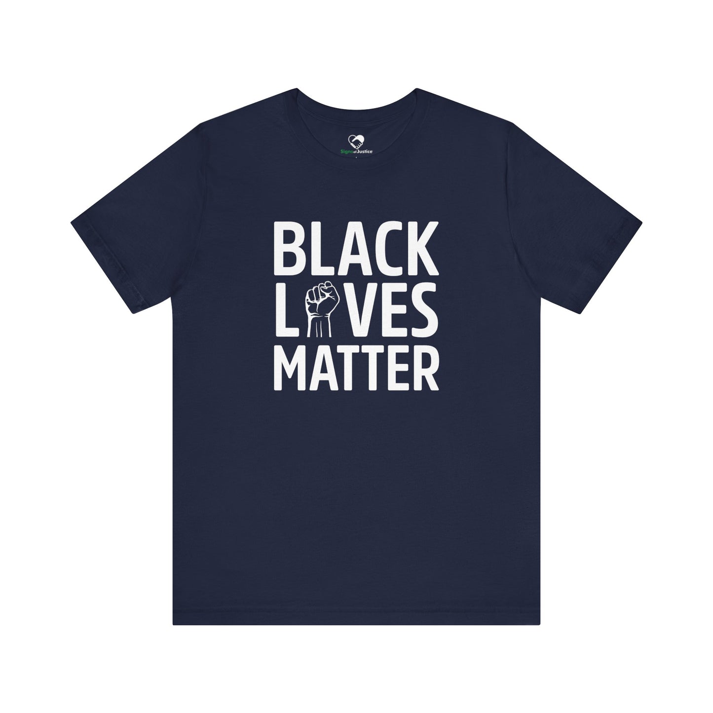 “Black Lives Matter – Unity Fist” Unisex T-Shirt (Bella+Canvas)