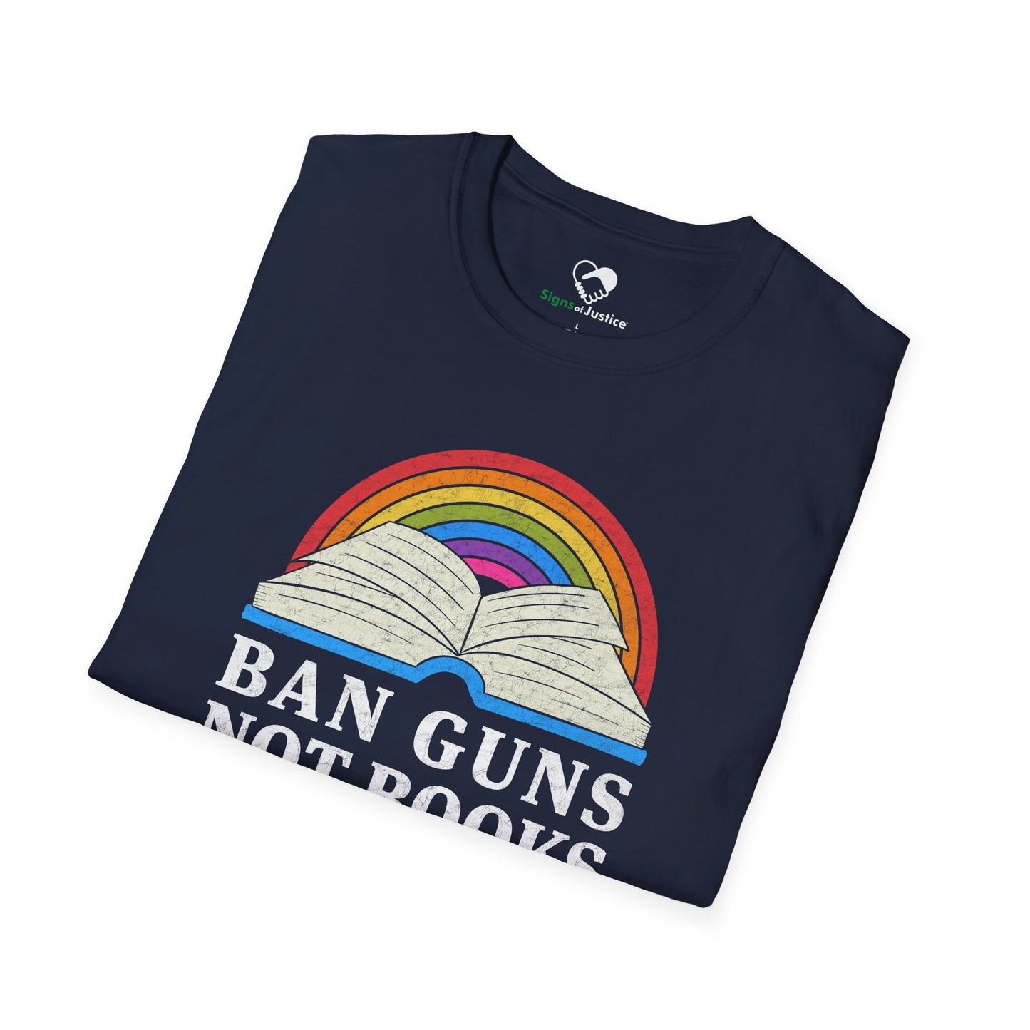 "Ban Guns Not Books" Unisex T-Shirt