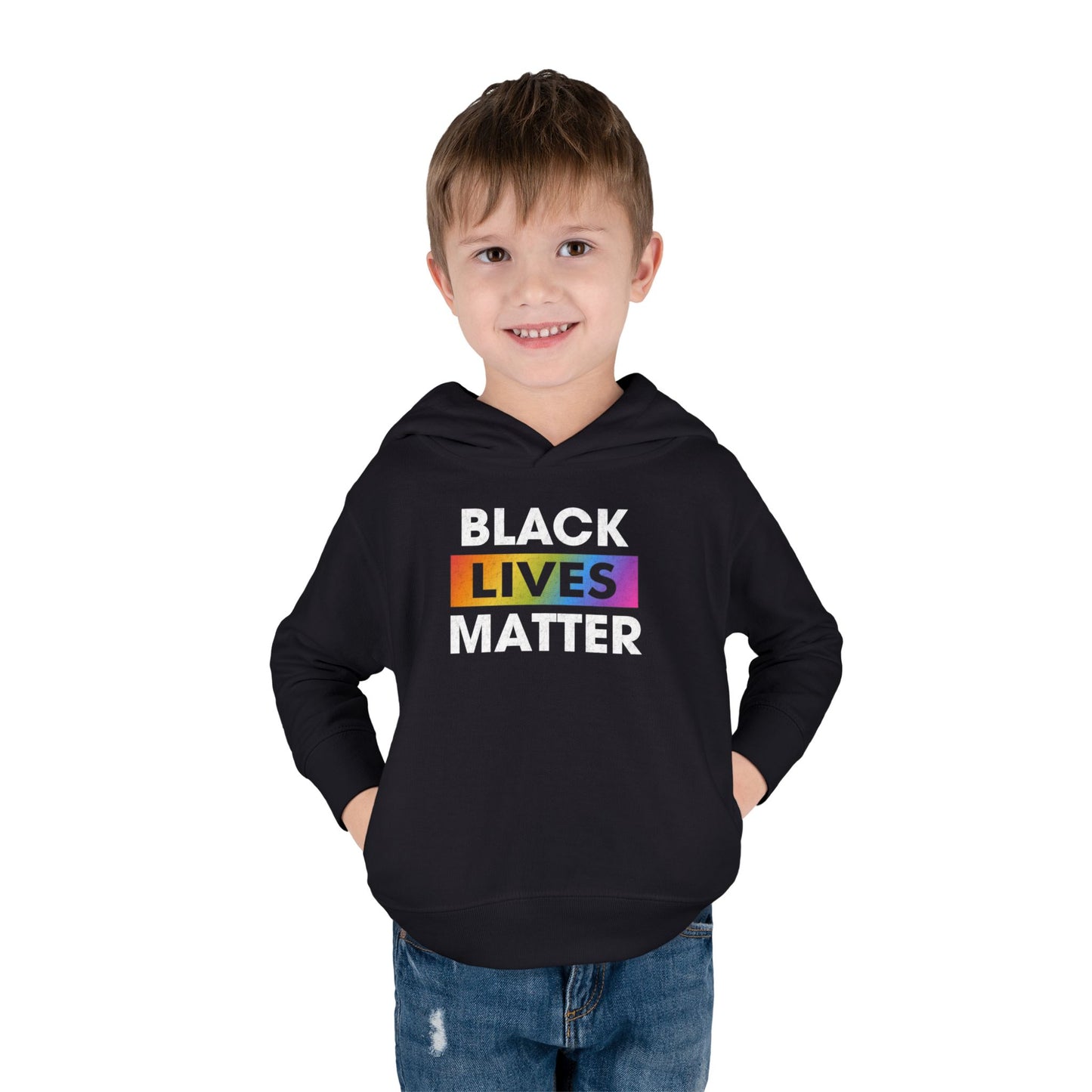 “Black Lives Matter (LGBTQ+)” Toddler Hoodie