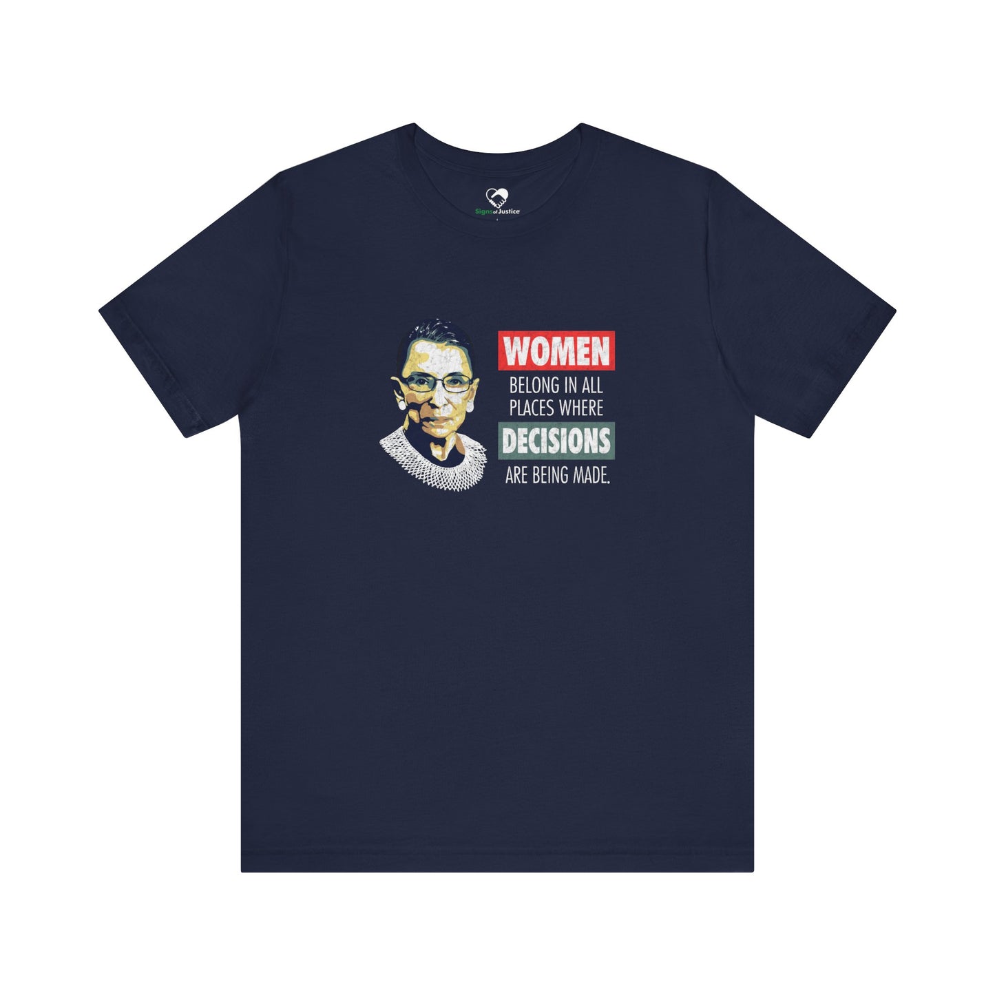 “Notorious RBG” Unisex T-Shirt (Bella+Canvas)