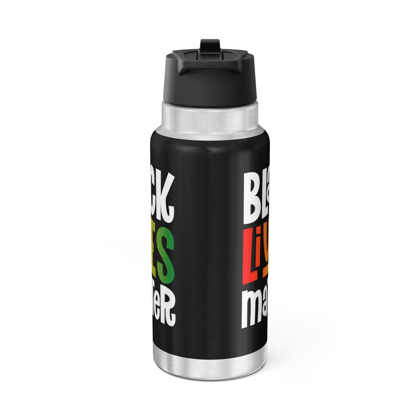 “Black Lives Matter – Solidarity (Pan-Africa 1)” 32 oz. Tumbler/Water Bottle