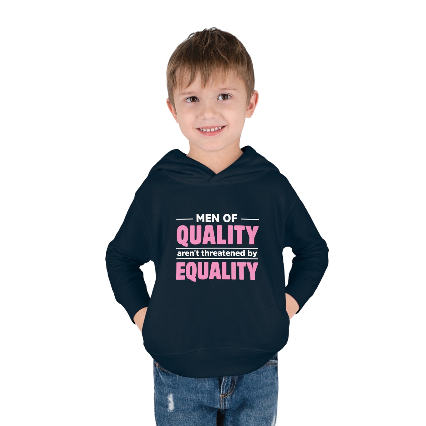 “Men of Quality”  Toddler Hoodie