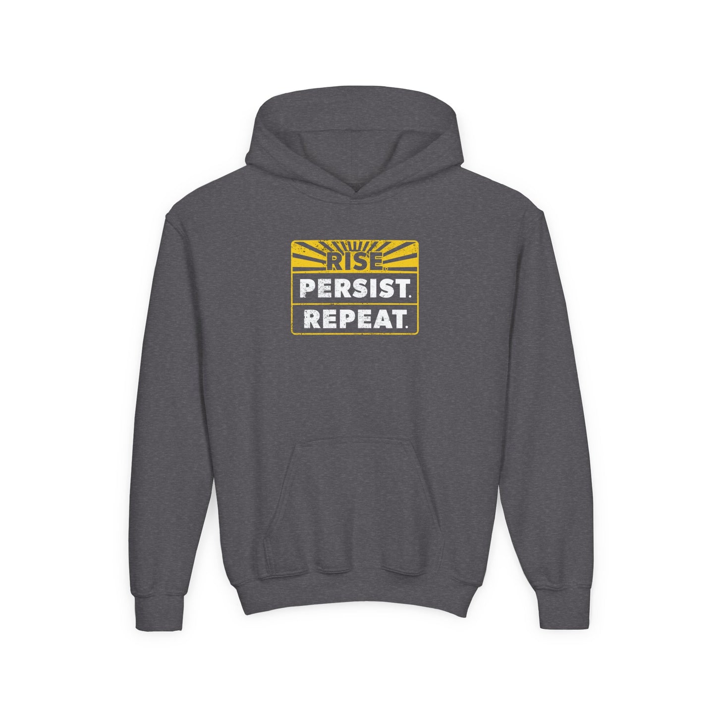 “Rise Persist Repeat” Youth Hoodie