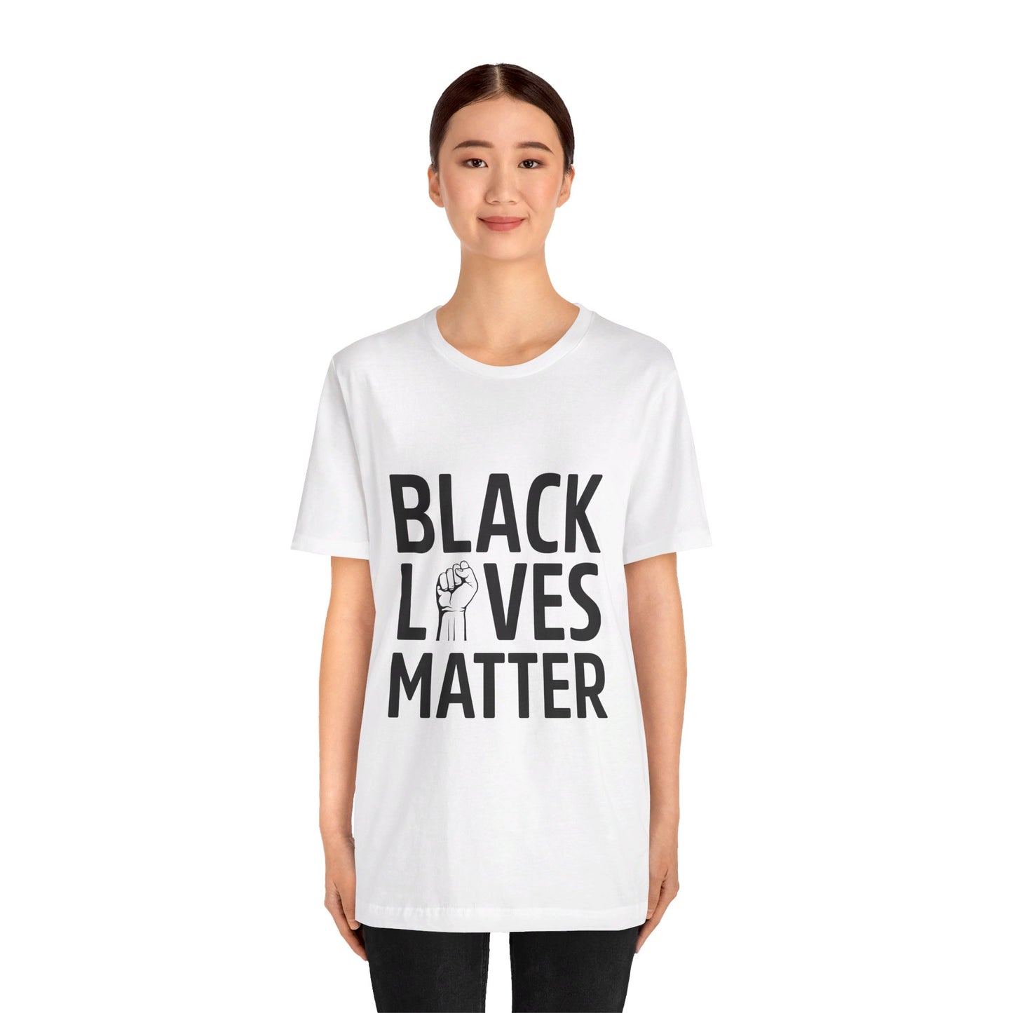“Black Lives Matter – Unity Fist” Unisex T-Shirt (Bella+Canvas)