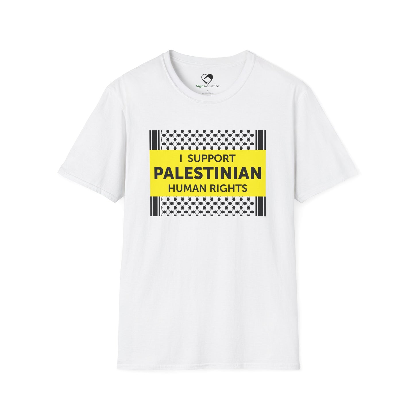 “I Support Palestinian Human Rights” Unisex T-Shirt