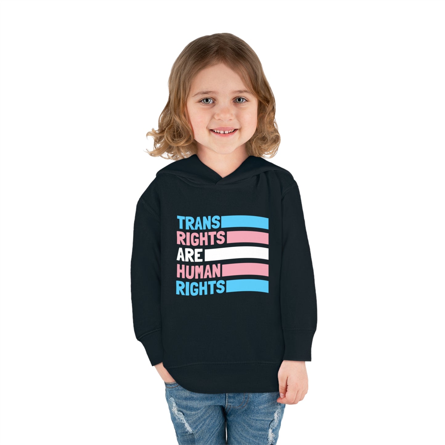 “Trans Rights Are Human Rights” Toddler Hoodie