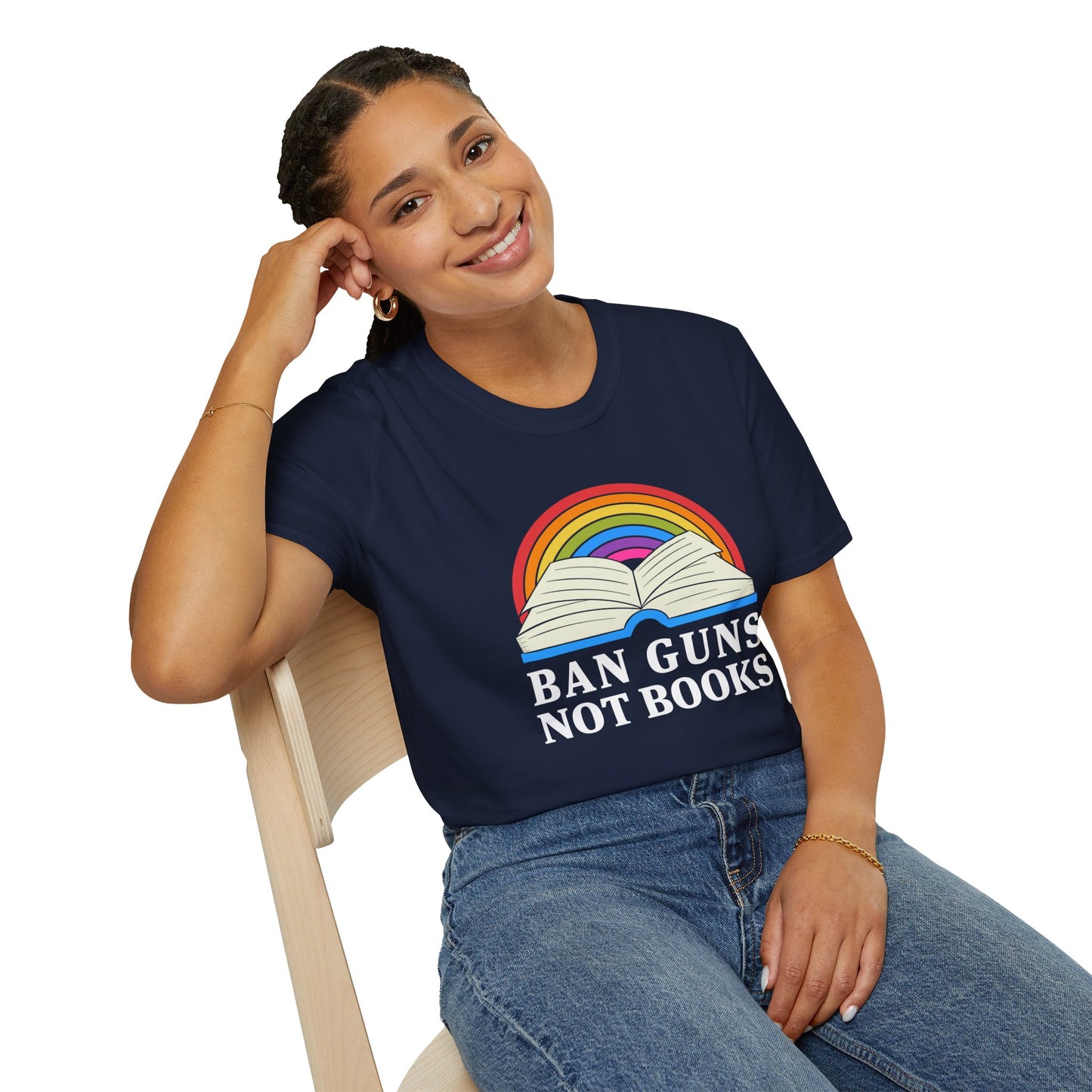 "Ban Guns Not Books" Unisex T-Shirt