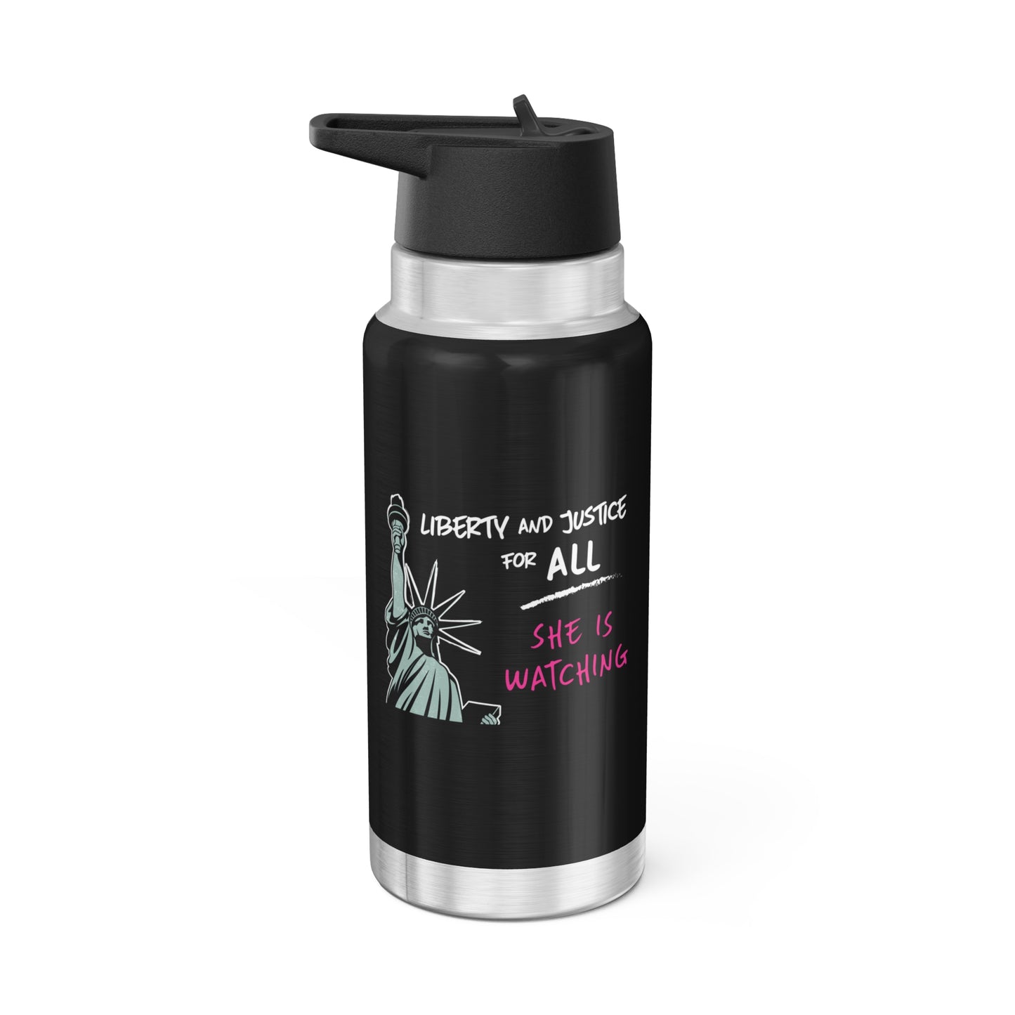 “Lady Liberty” 32 oz. Tumbler/Water Bottle