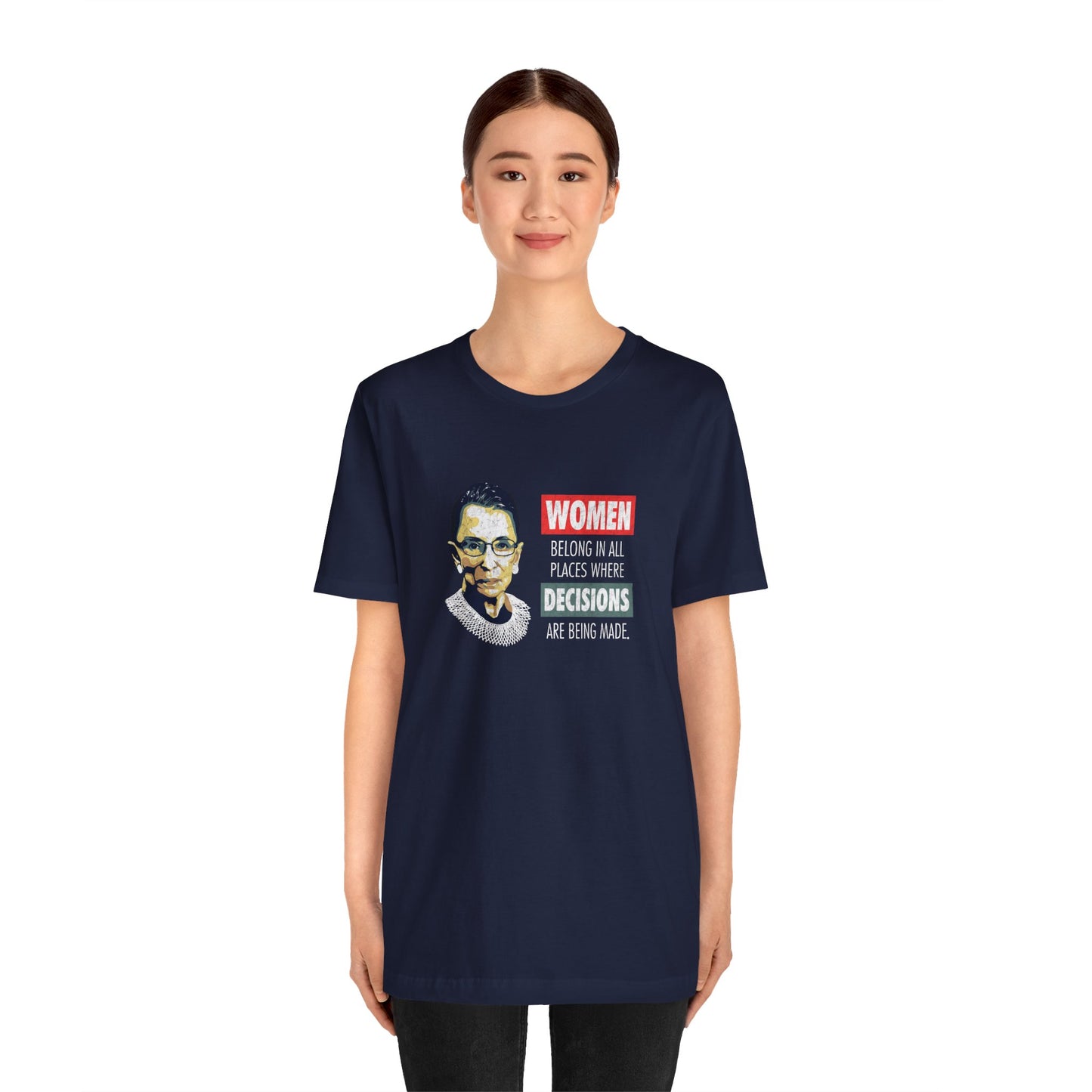 “Notorious RBG” Unisex T-Shirt (Bella+Canvas)