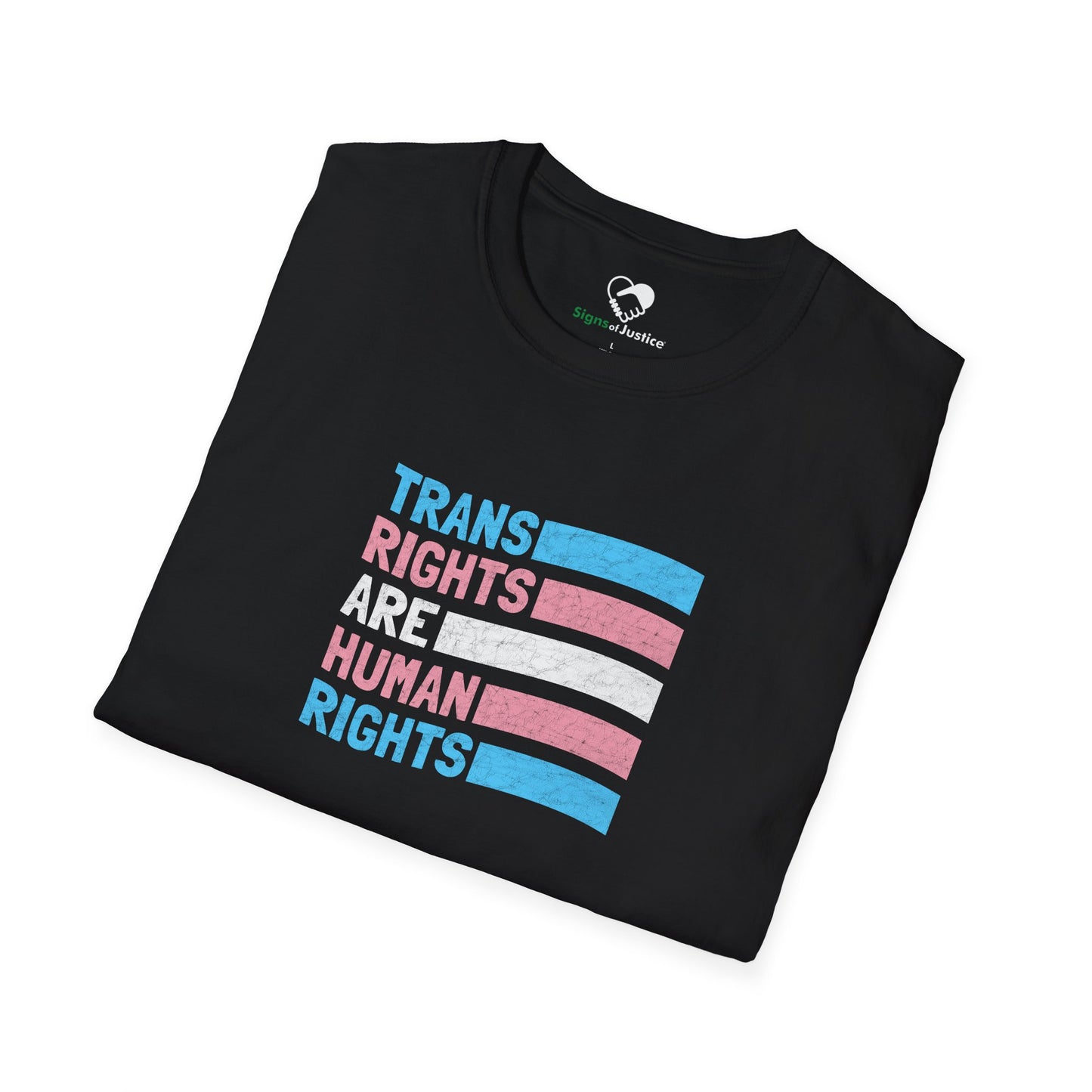 “Trans Rights Are Human Rights” Unisex T-Shirt