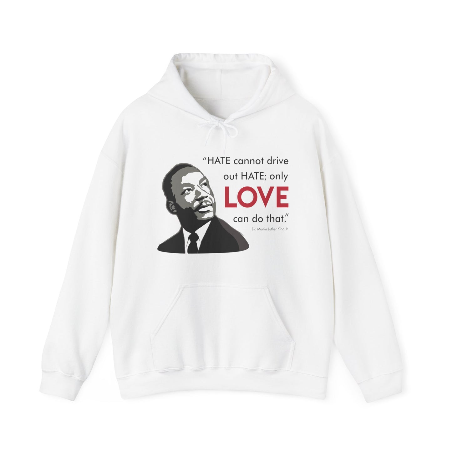 “MLK Love” Unisex Hoodie