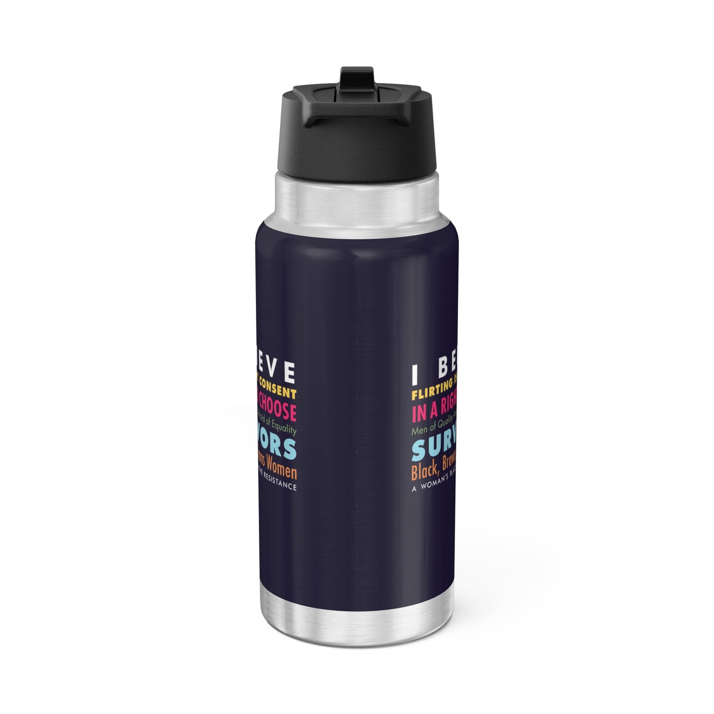 “I/We Believe Women” 32 oz. Tumbler/Water Bottle