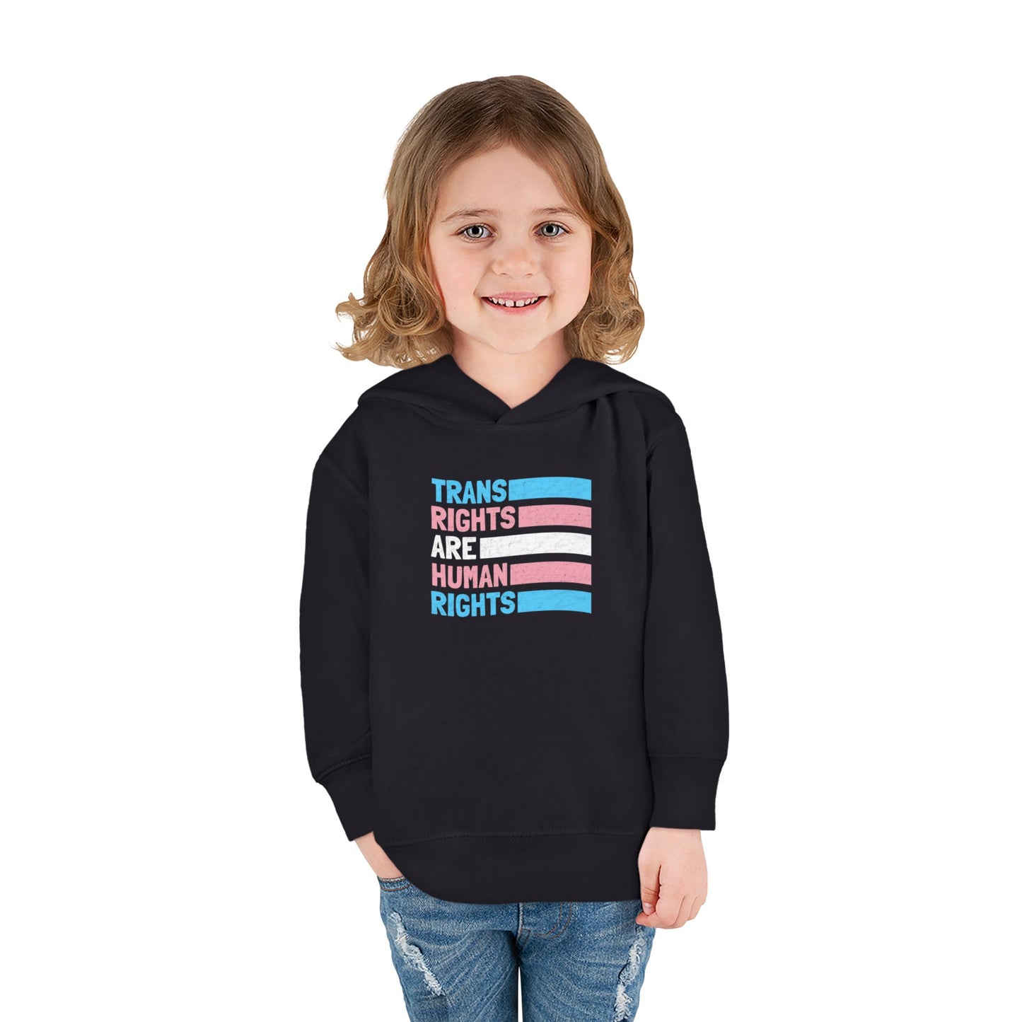 “Trans Rights Are Human Rights” Toddler Hoodie