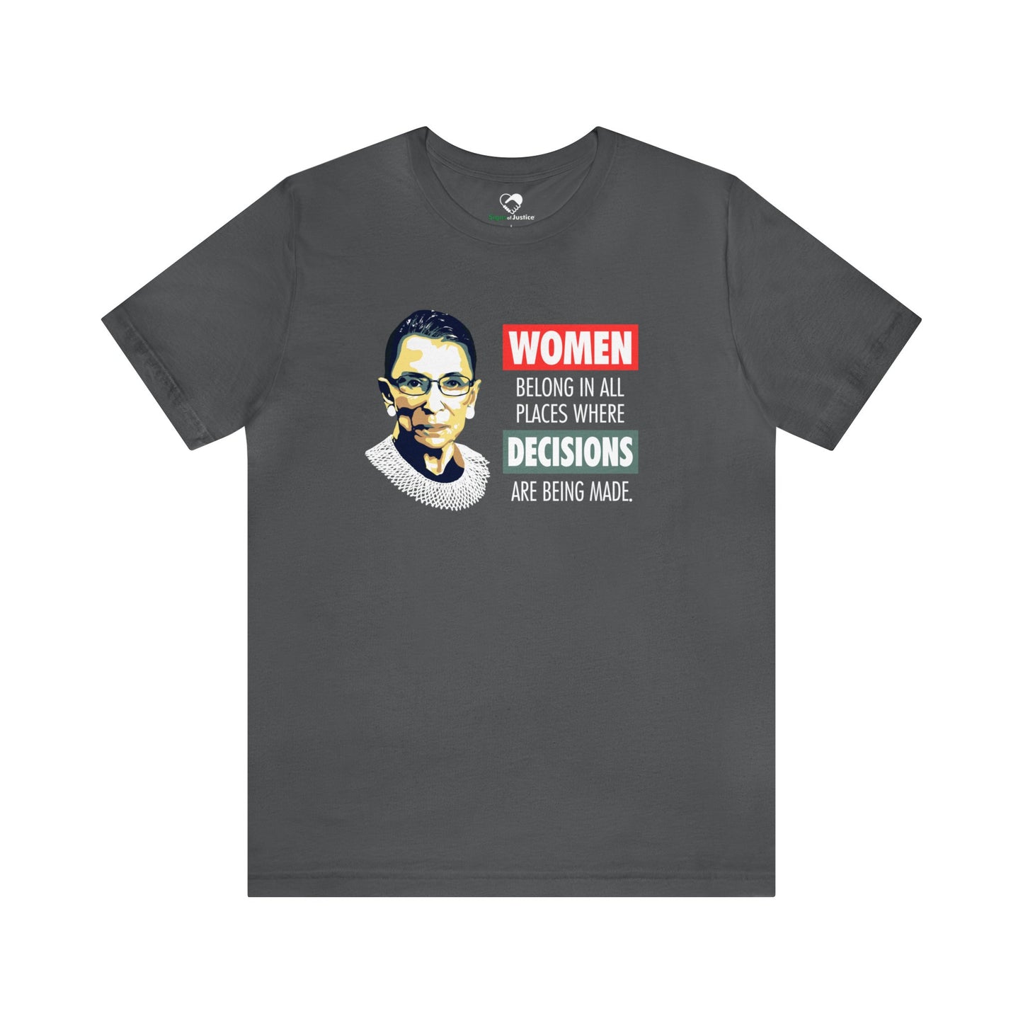 “Notorious RBG” Unisex T-Shirt (Bella+Canvas)