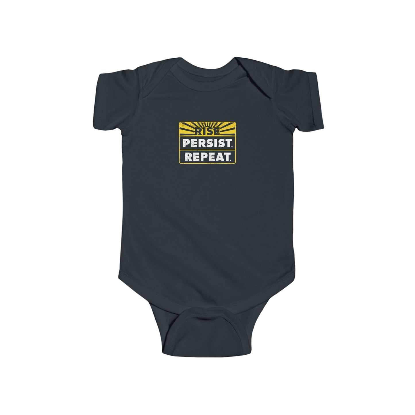 "Rise Persist Repeat" Infant Onesie