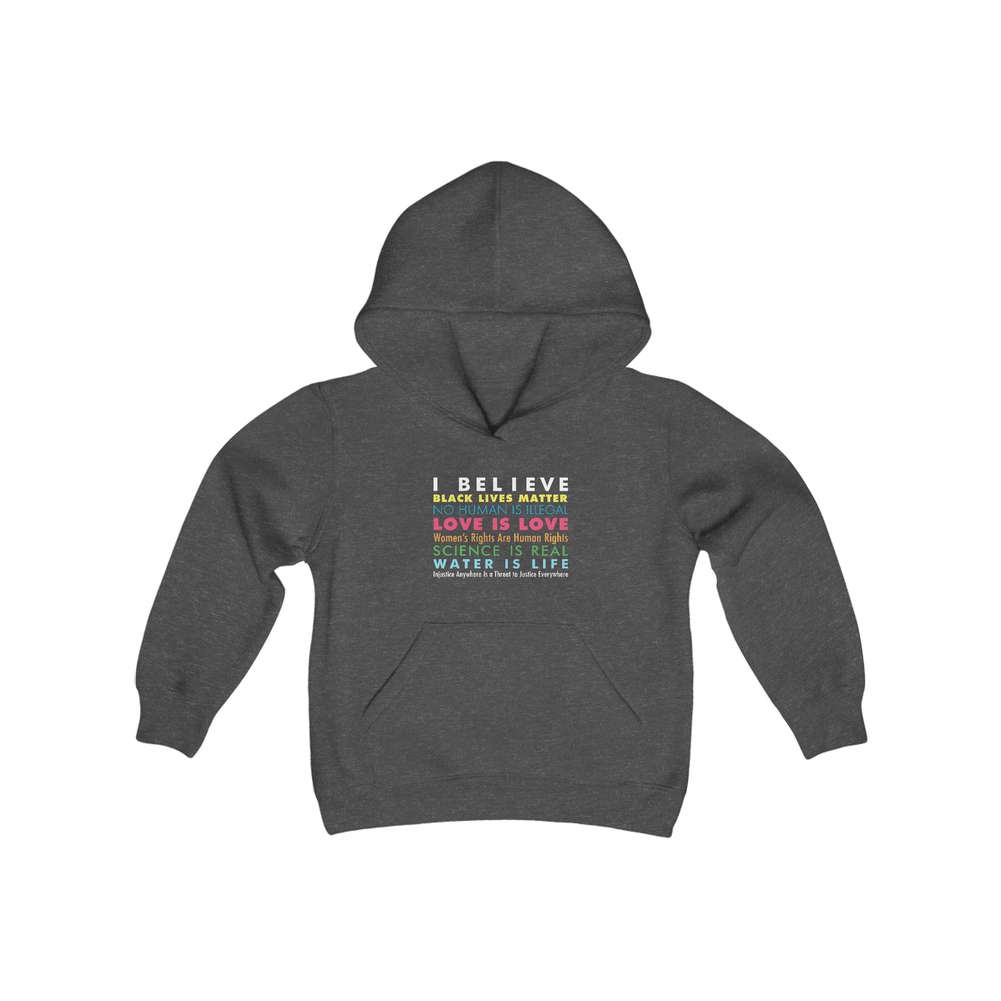 “I / We Believe” Youth Hoodie