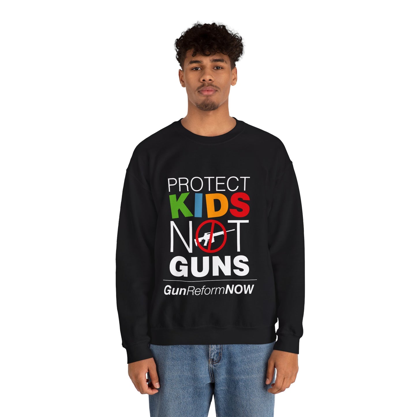 “Protect Kids Not Guns” Unisex Sweatshirt