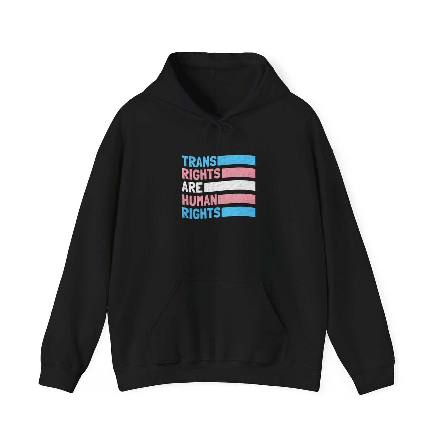 “Trans Rights Are Human Rights” Unisex Hoodie