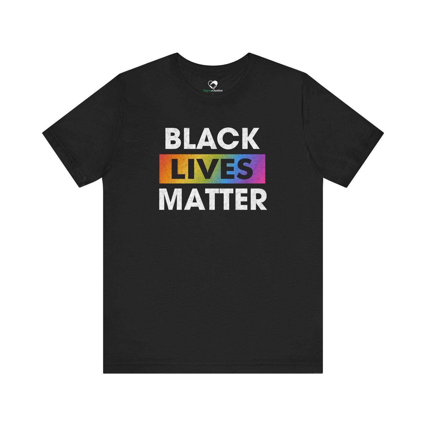 “Black Lives Matter (LGBTQ+)” Unisex T-Shirt (Bella+Canvas)